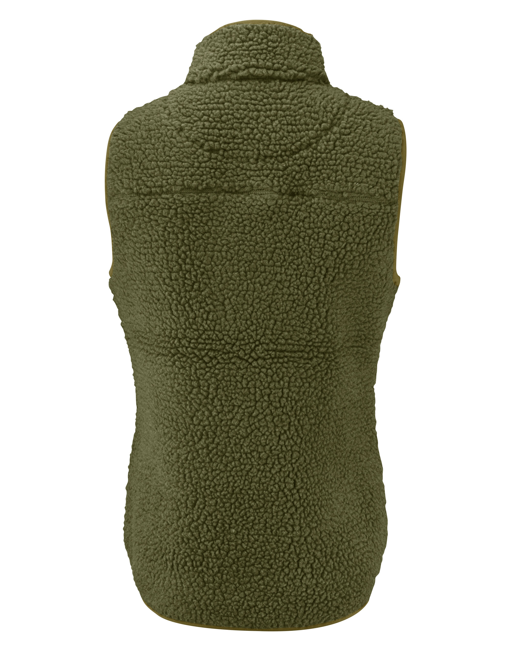 HAR2121505 Moss Green Ladies Kingsley Sherpa Fleece Vest