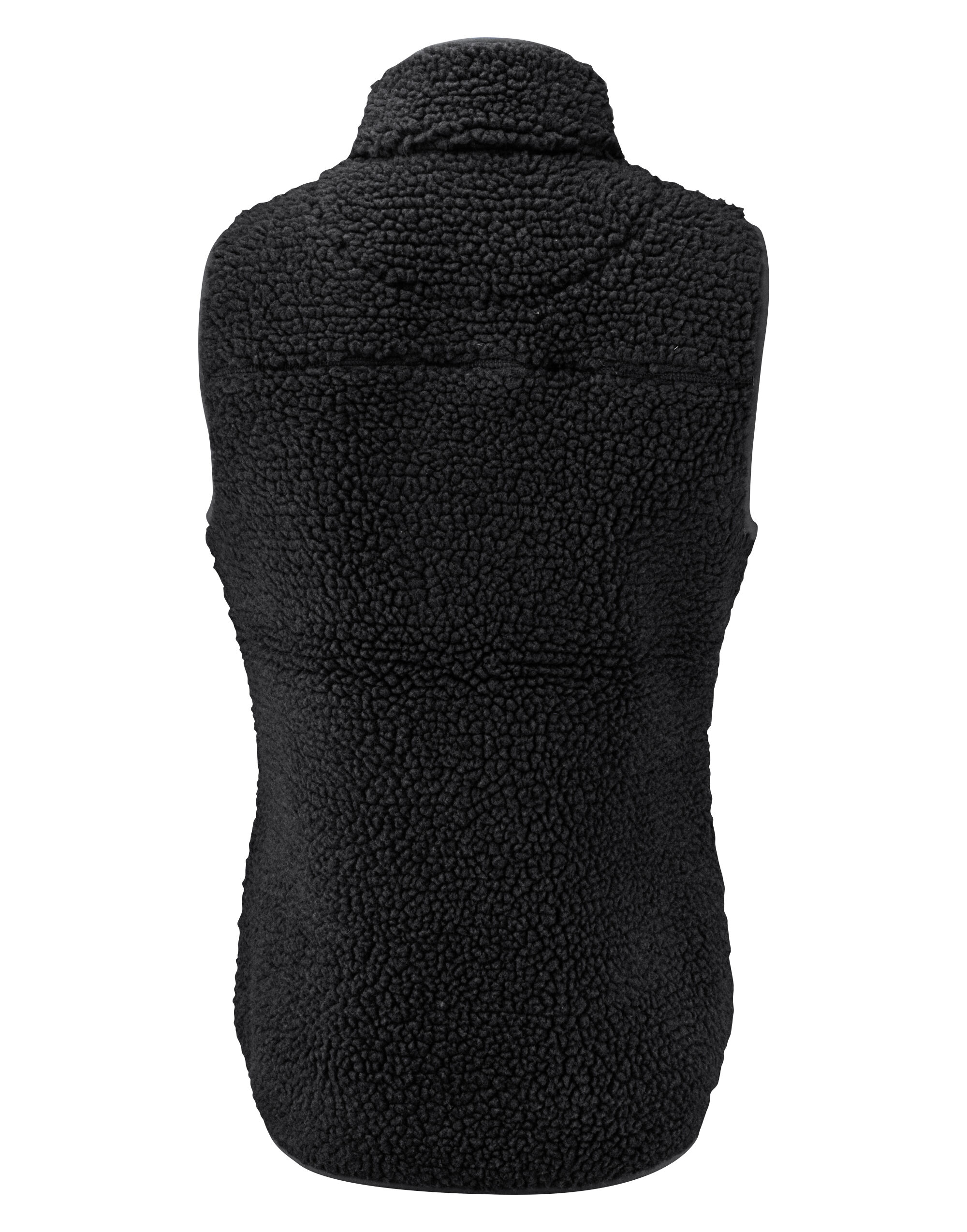 HAR2121505 Black Ladies Kingsley Sherpa Fleece Vest
