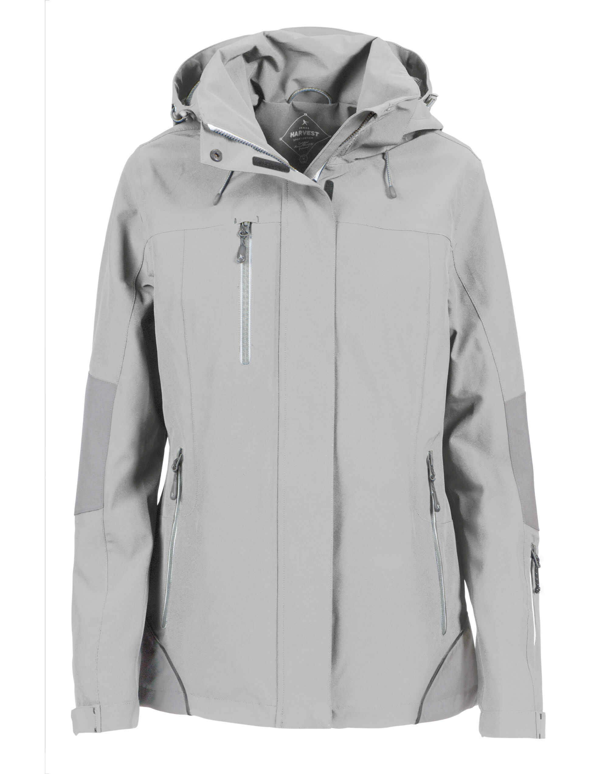 HAR2121031 Ladies Islandblock Jacket Light Grey