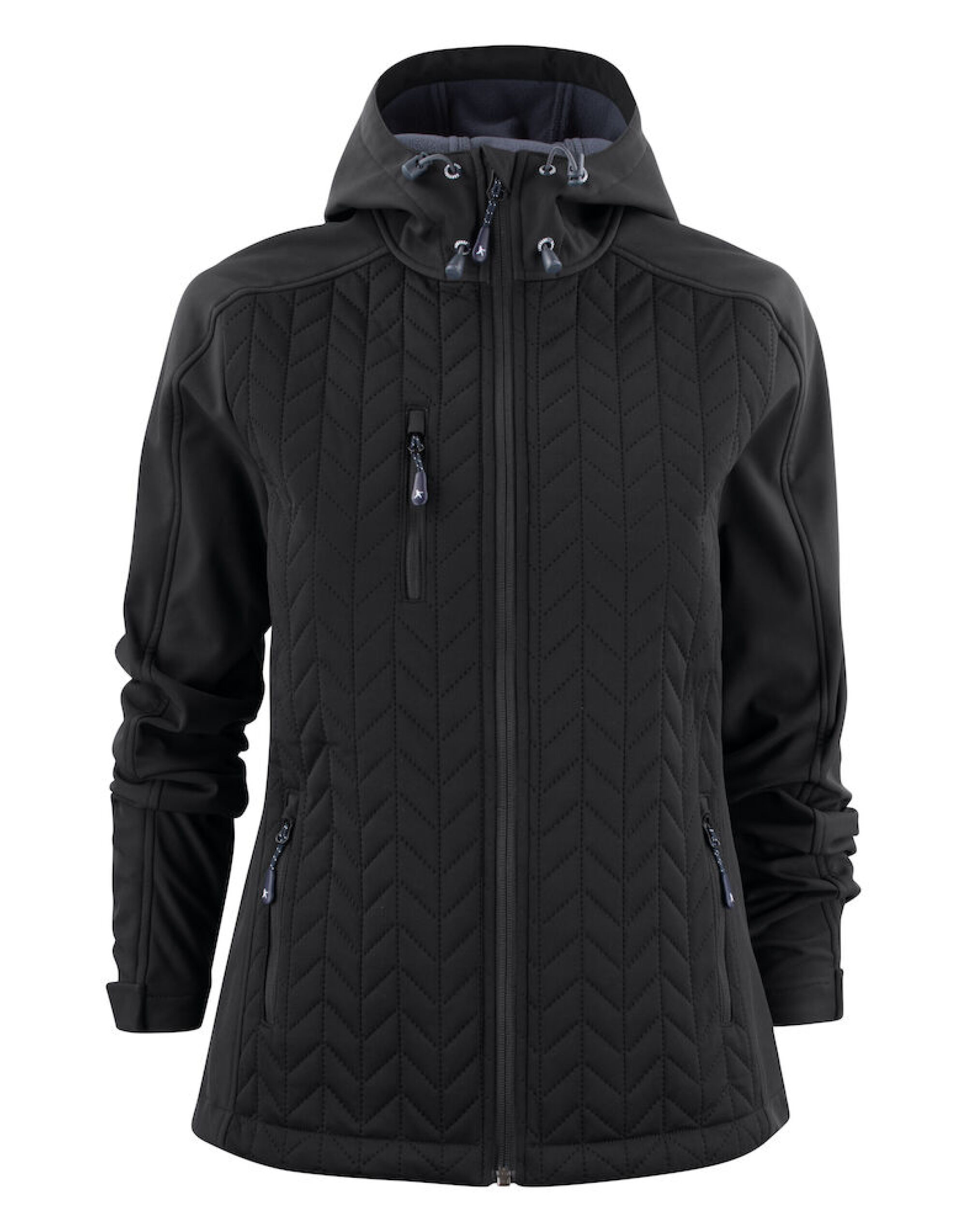 HAR2121038 Myers Ladies Softshell Black HAR2121038 Myers Ladies Softshell Black