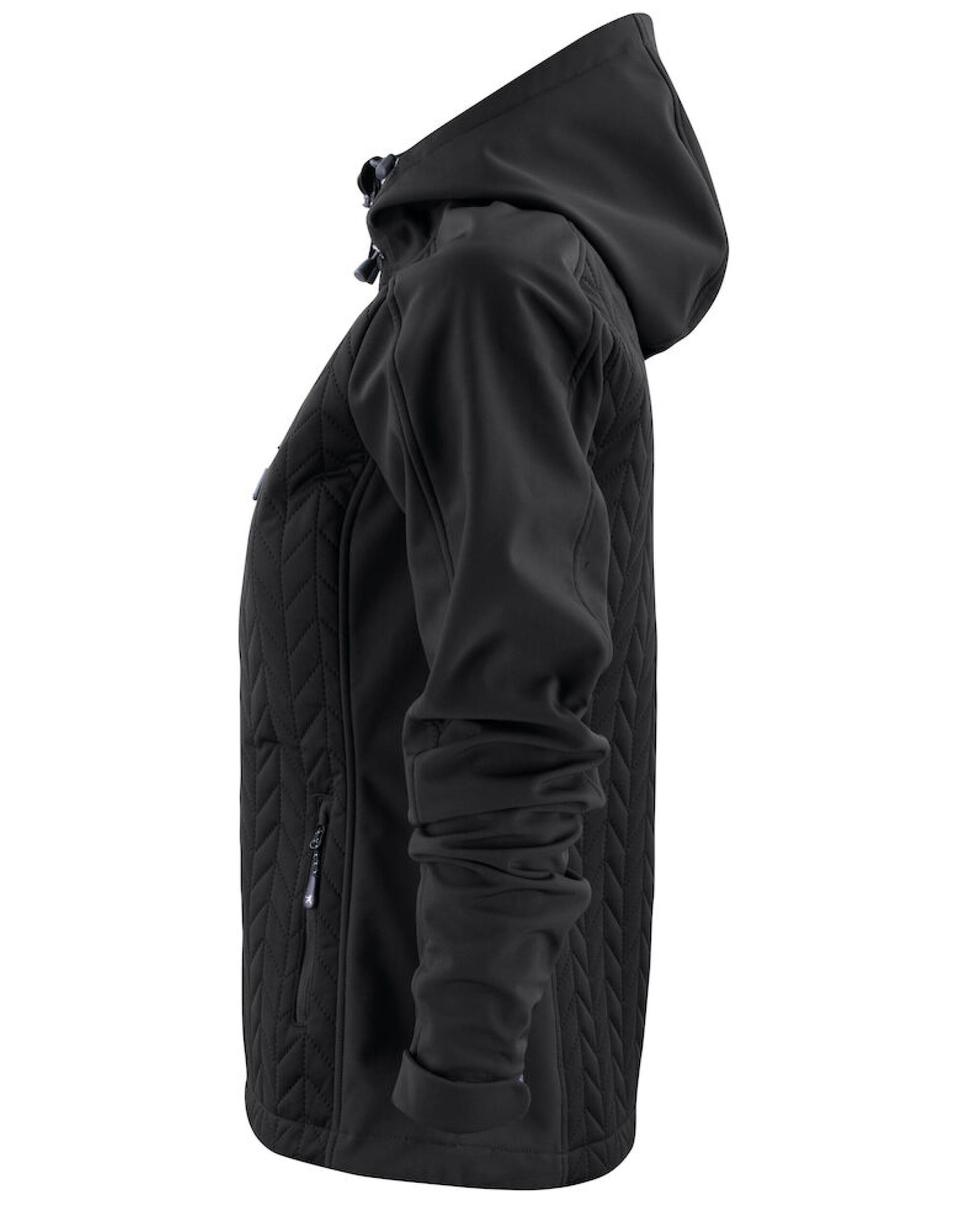 HAR2121038 Myers Ladies Softshell Black