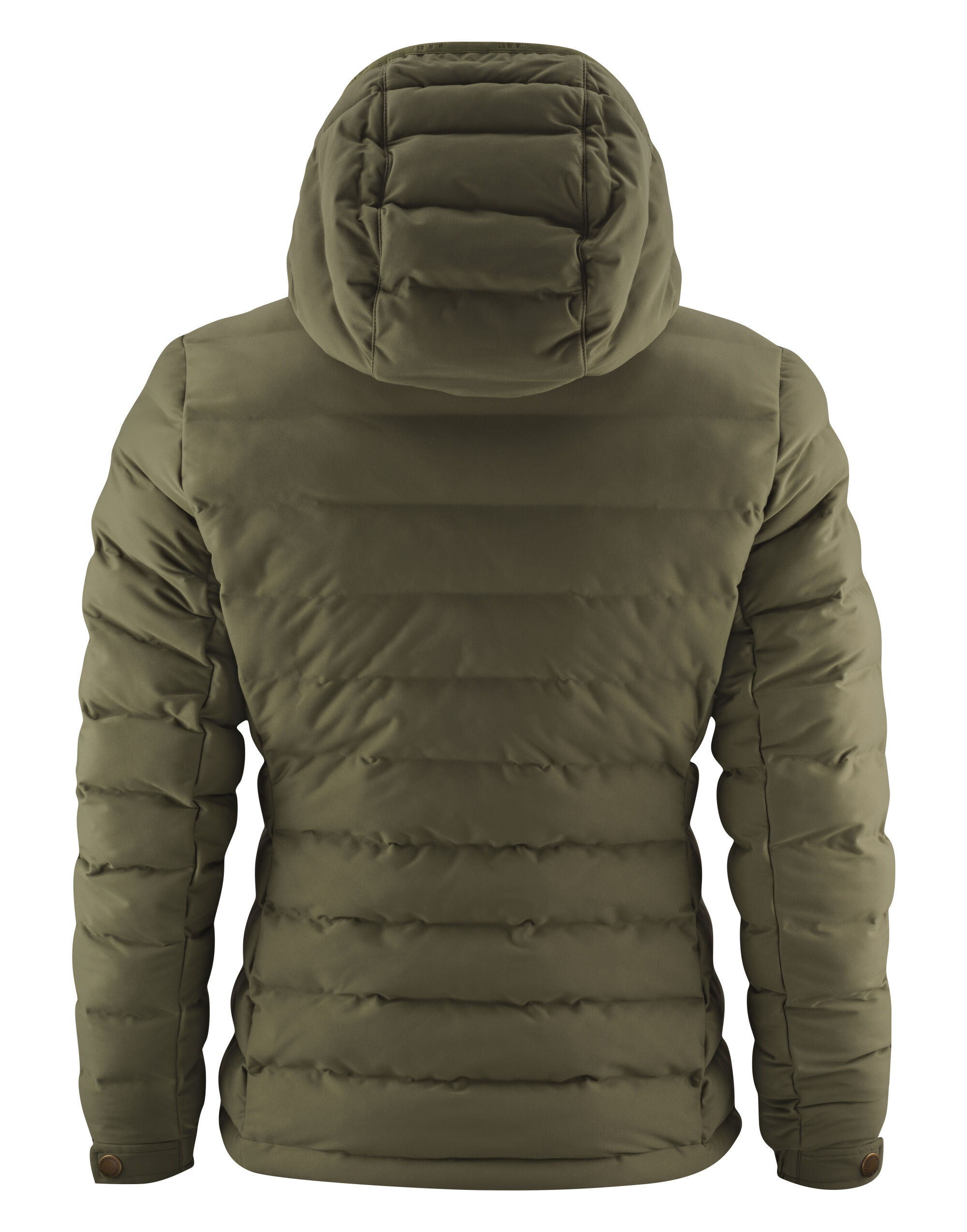 HAR2121041 Ladies Woodlake Heights Padded Jacket Moss Green