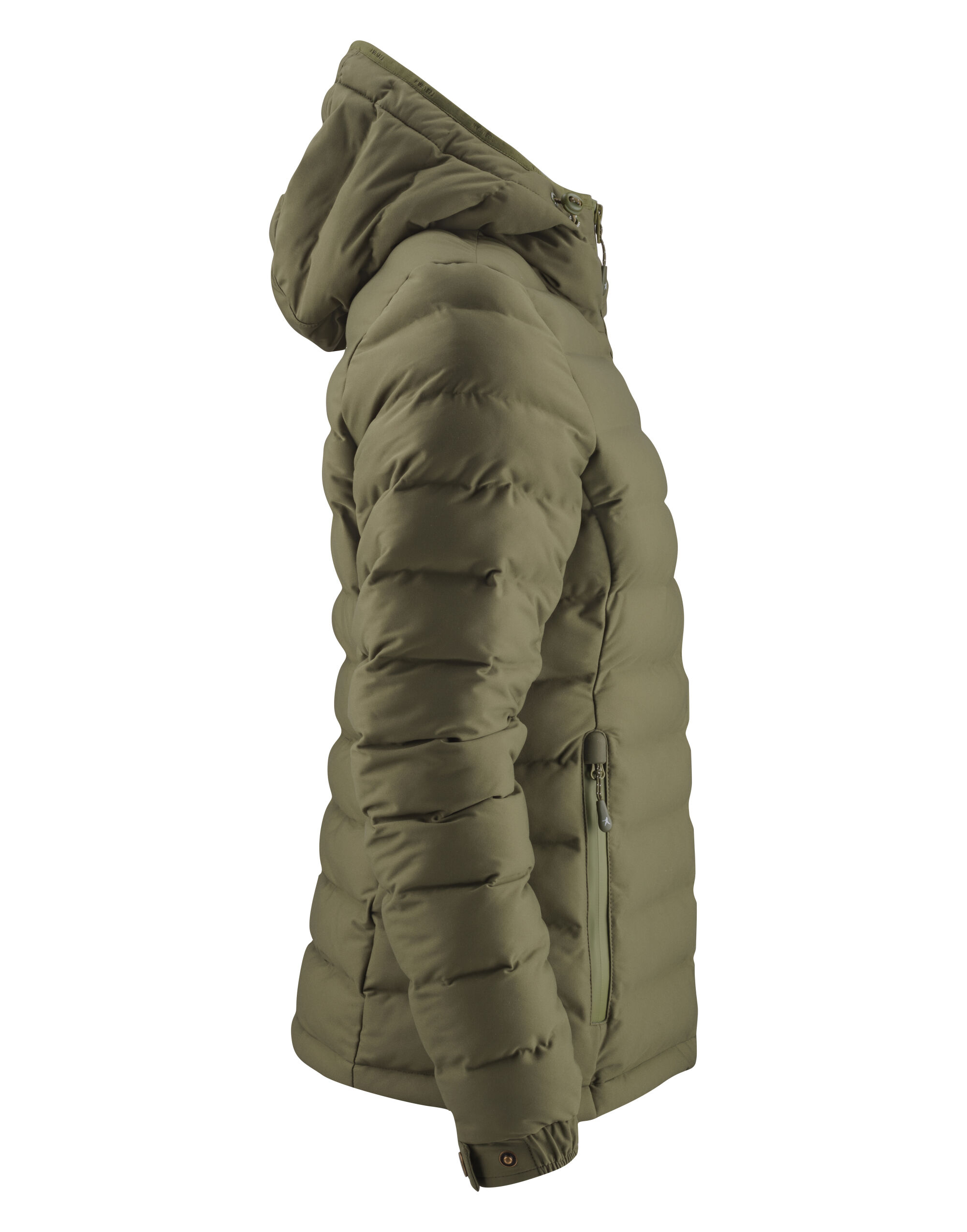 HAR2121041 Ladies Woodlake Heights Padded Jacket Moss Green
