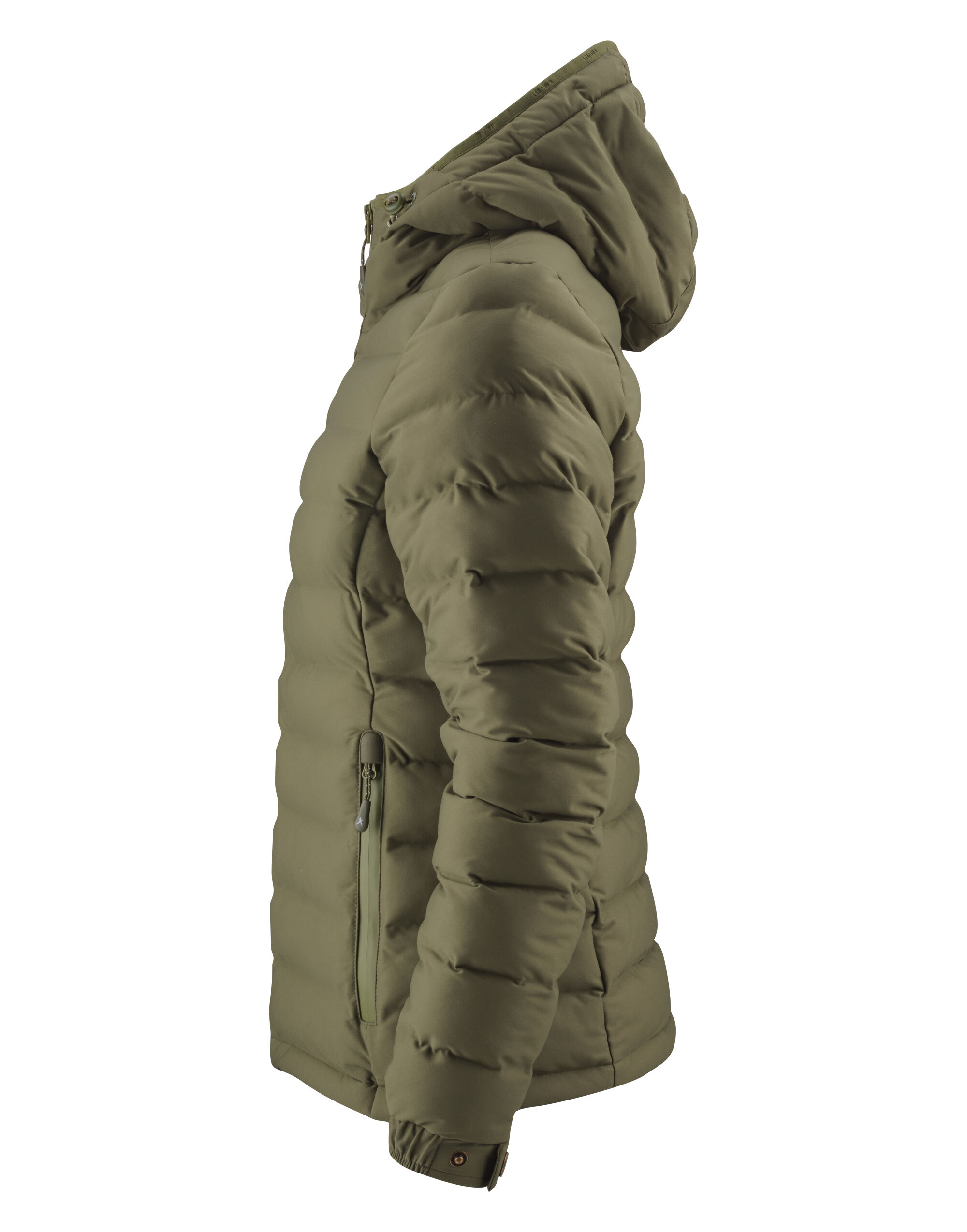 HAR2121041 Moss Green Ladies Woodlake Heights Padded Jacket