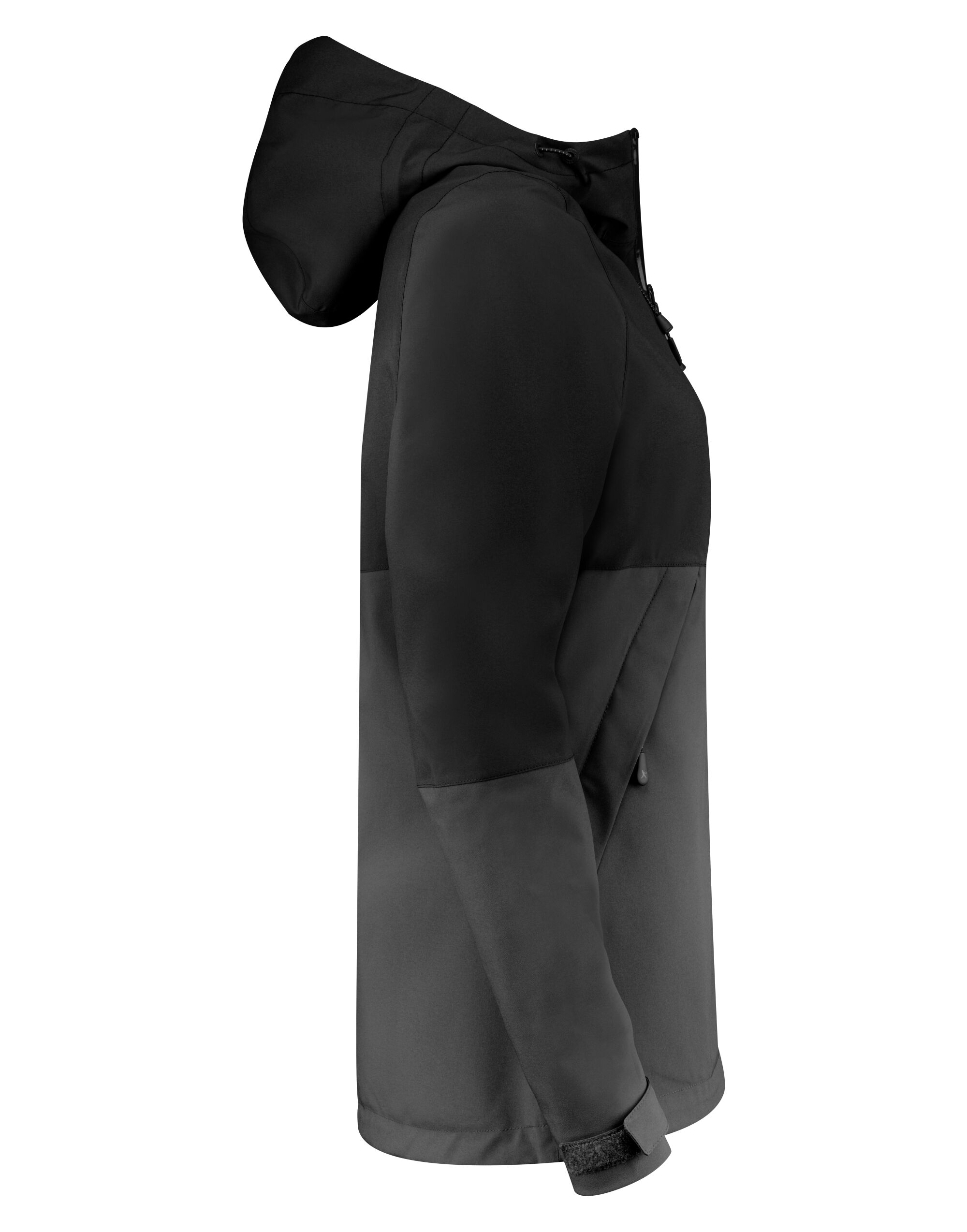 HAR2121044 Black Ladies Northville Two-Tone Shell Jacket