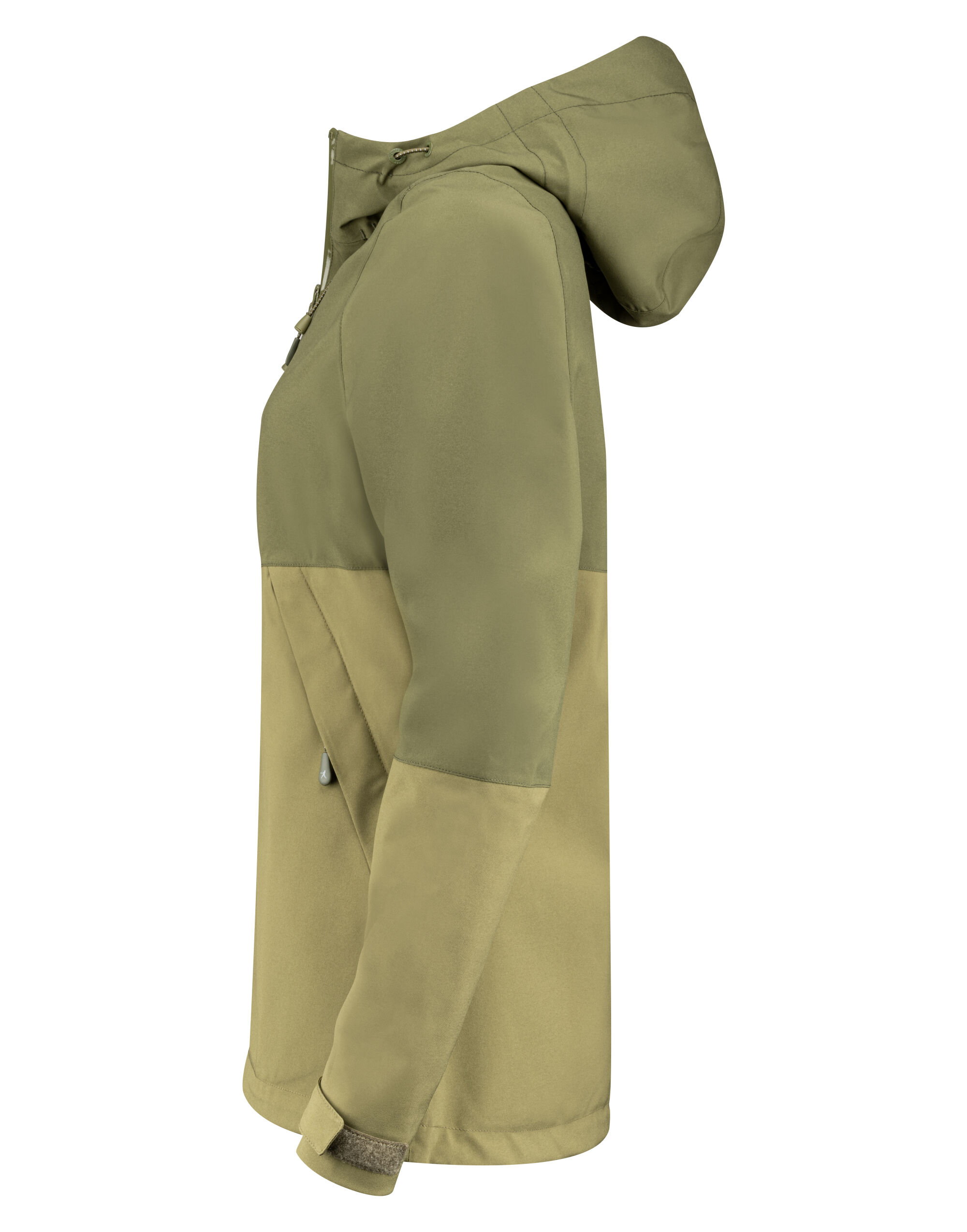 HAR2121044 Moss Green Ladies Northville Two-Tone Shell Jacket