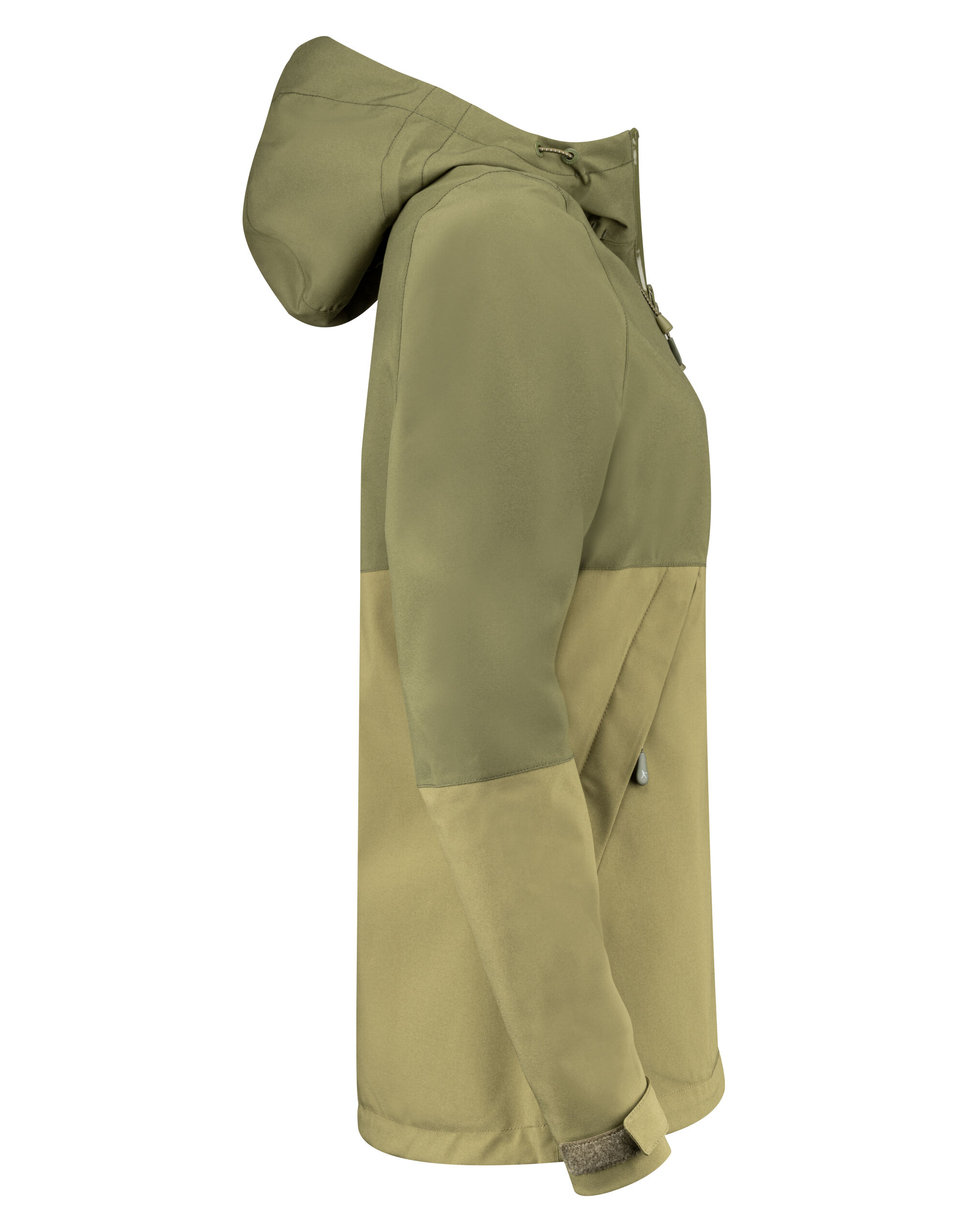 HAR2121044 Moss Green Ladies Northville Two-Tone Shell Jacket