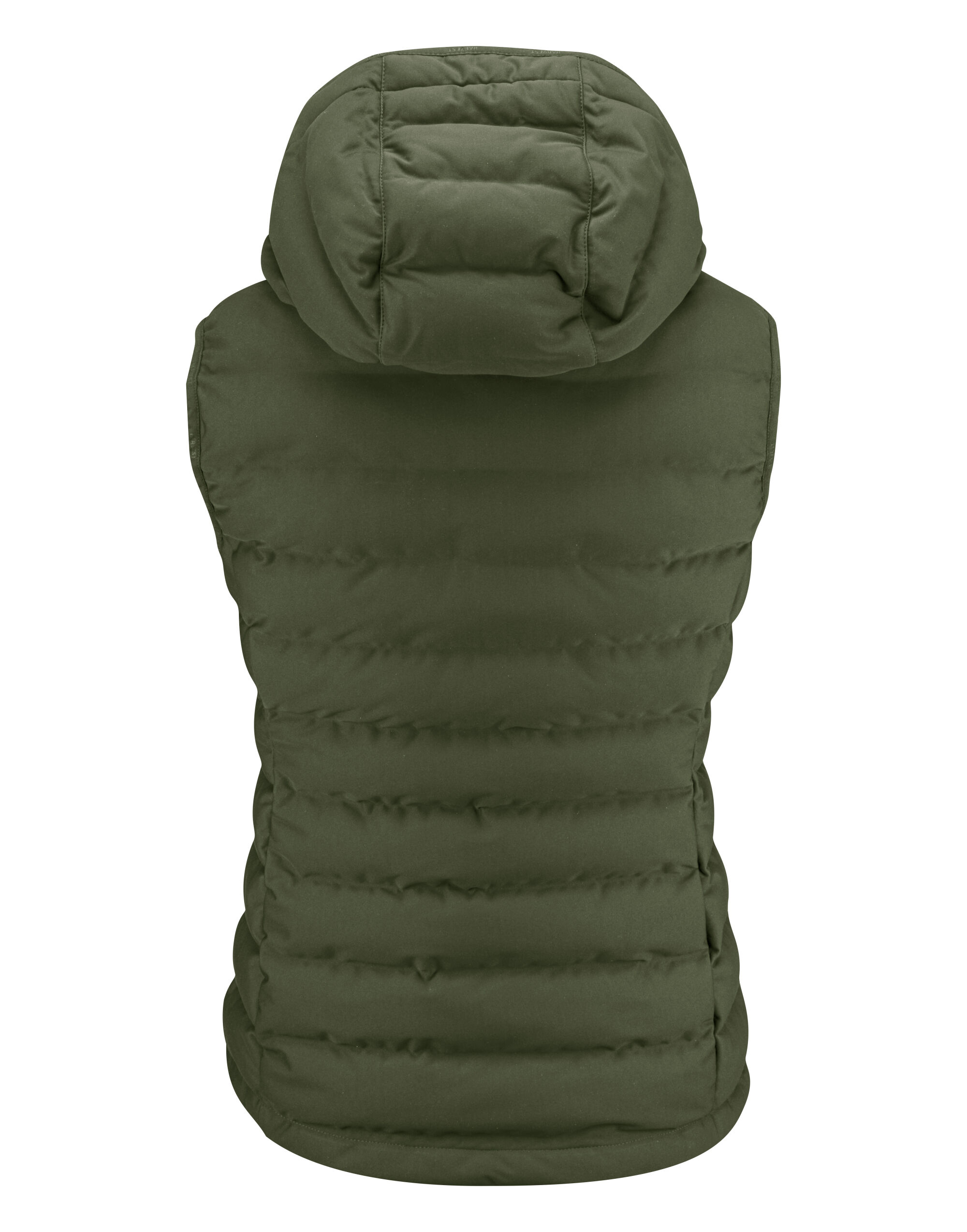 HAR2121046 Ladies Woodlake Heights Padded Vest Moss Green