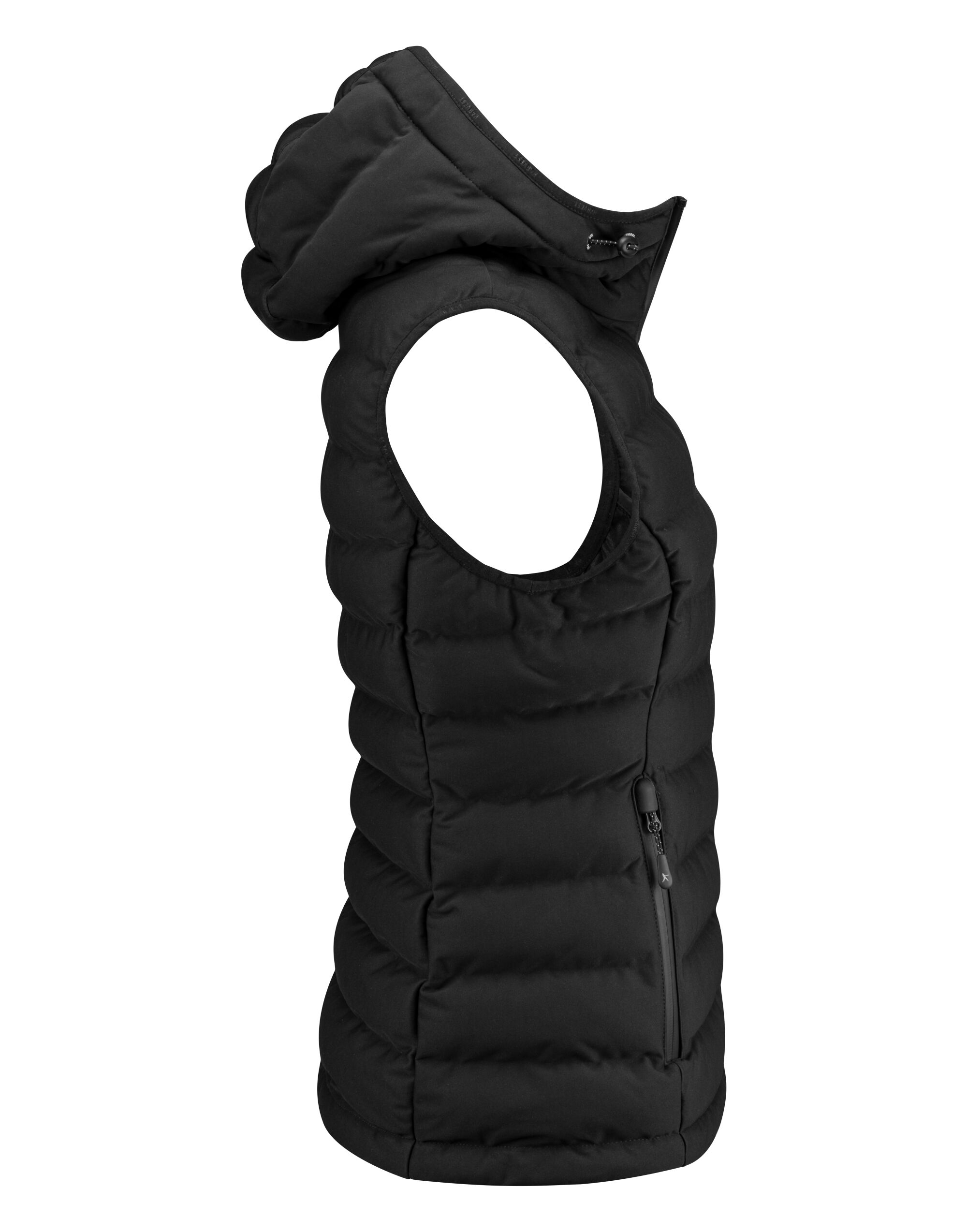 HAR2121046 Ladies Woodlake Heights Padded Vest Black