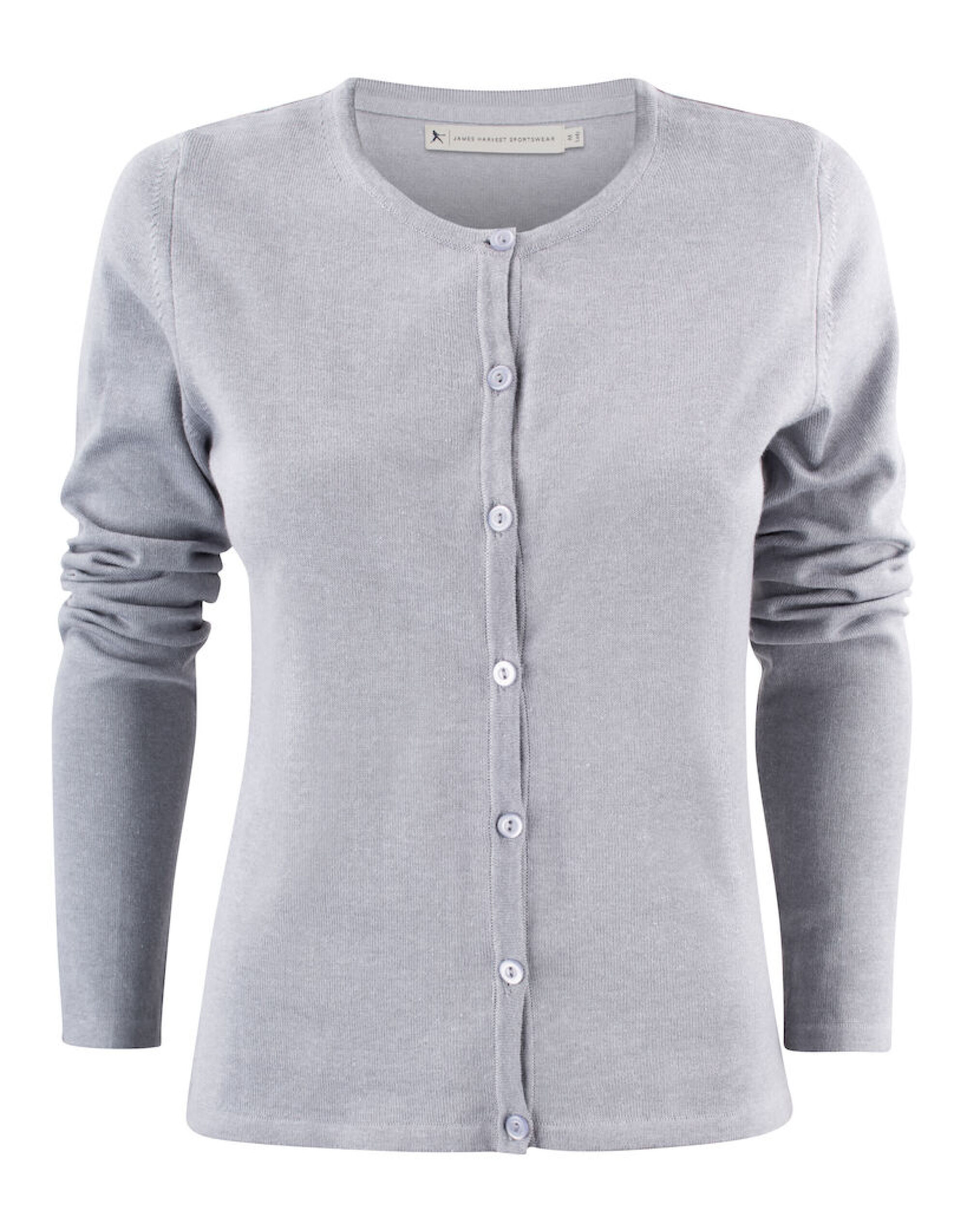 HAR2122507 Ladies Sonette Cardigan Grey Melange HAR2122507 Ladies Sonette Cardigan Grey Melange
