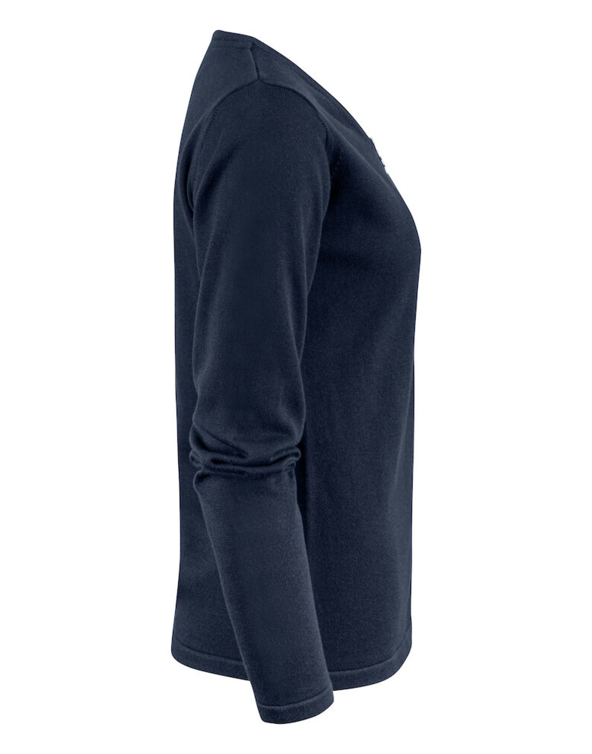 HAR2122511 Ladies Knitted Cardigan Navy