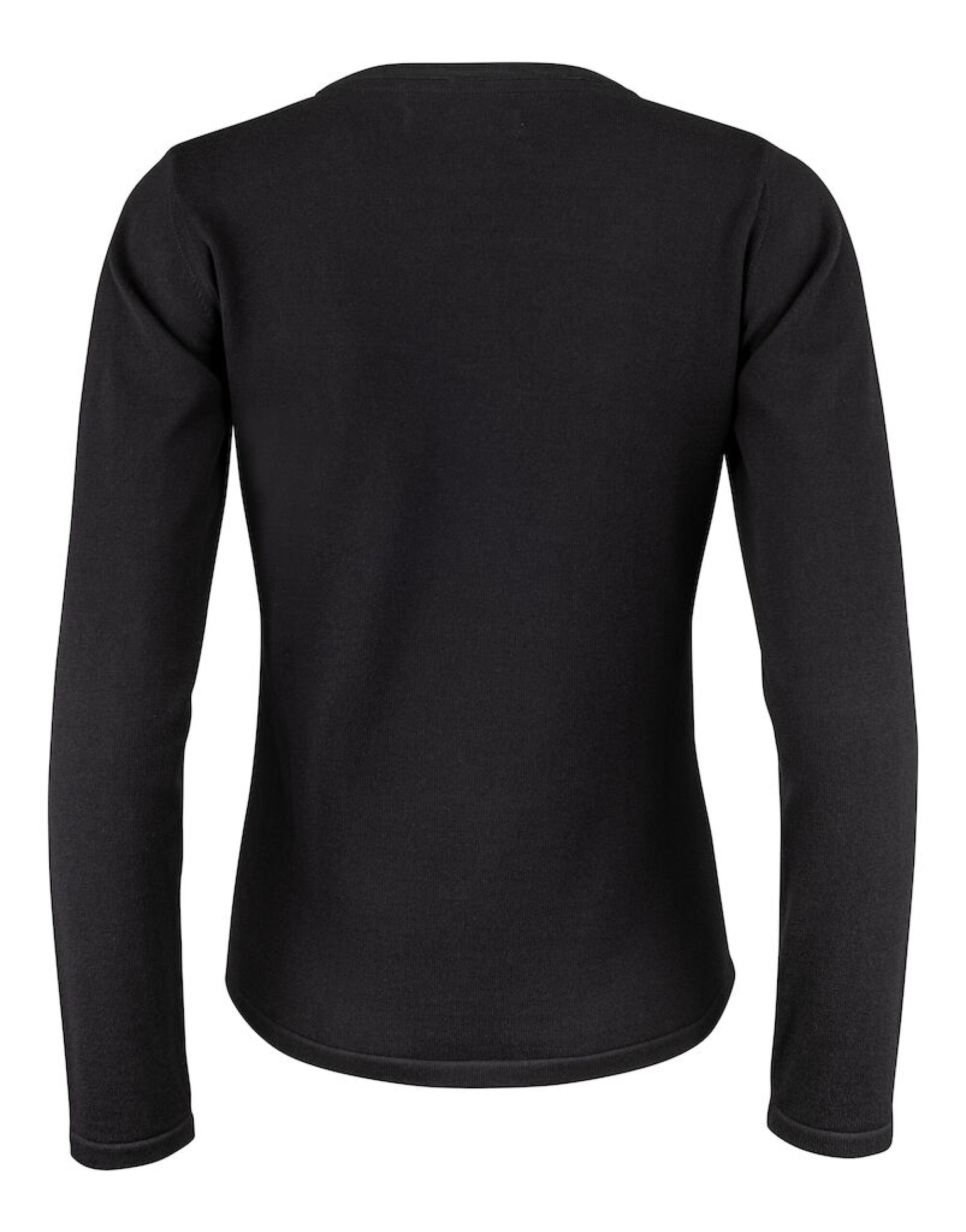 HAR2122511 Ladies Knitted Cardigan Black