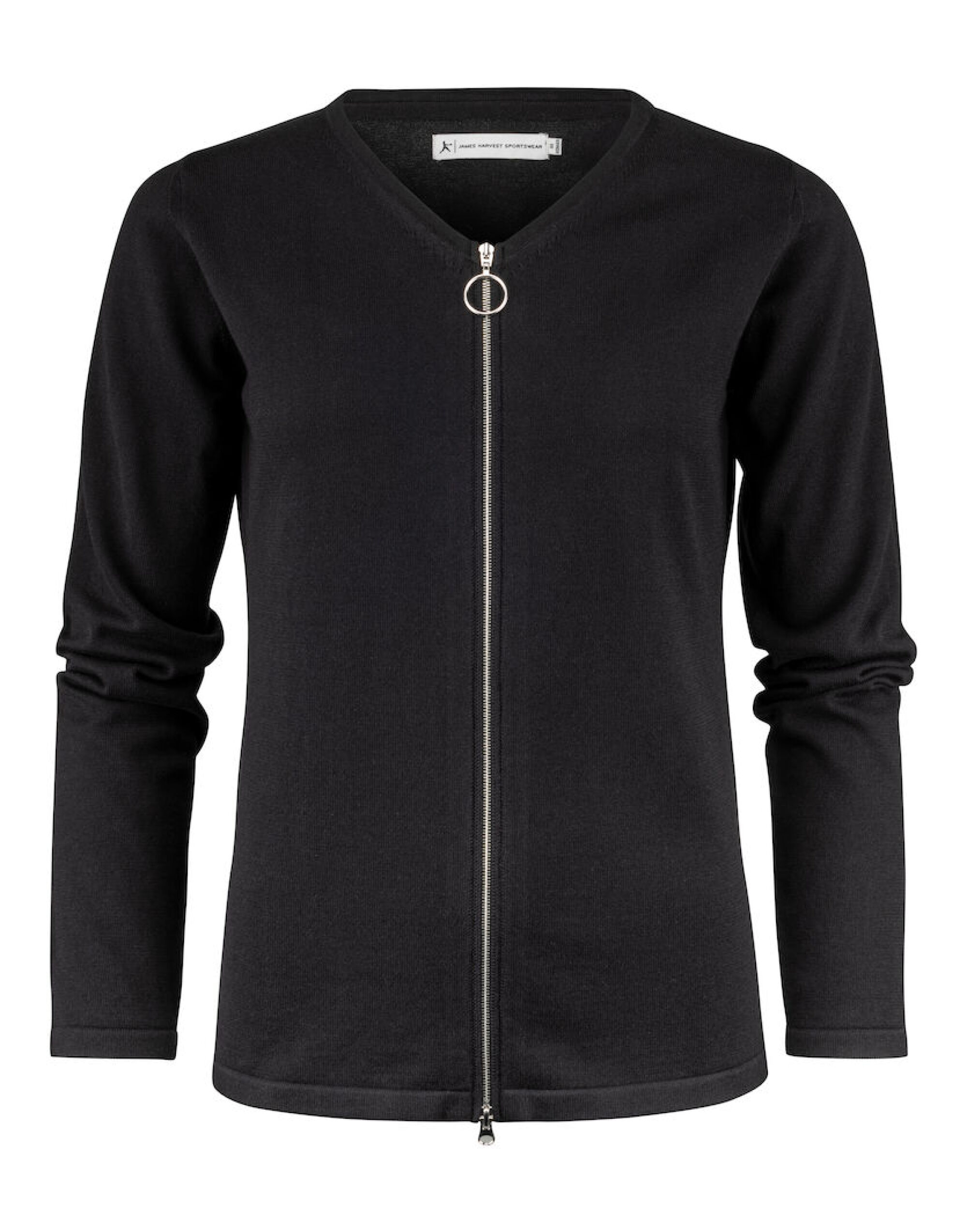 HAR2122511 Black Ladies Knitted Cardigan HAR2122511 Black Ladies Knitted Cardigan