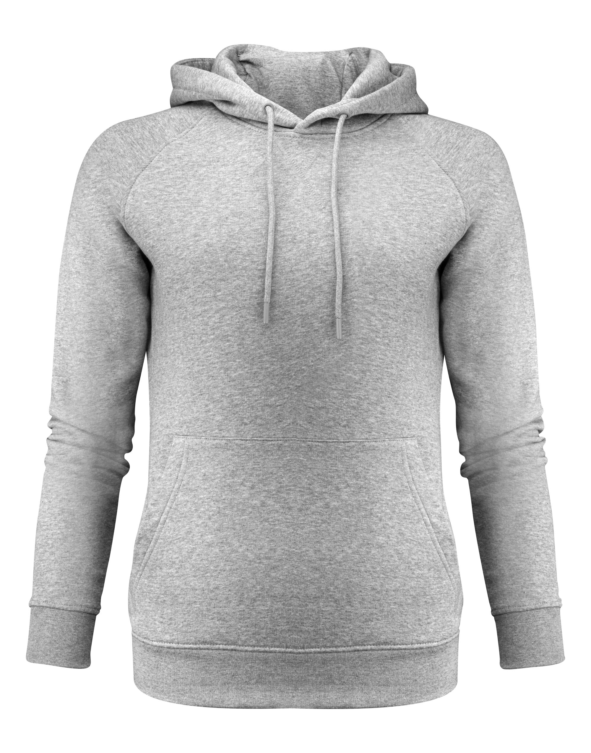 HAR2122041 Grey Melange Ladies Hardin Heights Hooded Sweatshirt