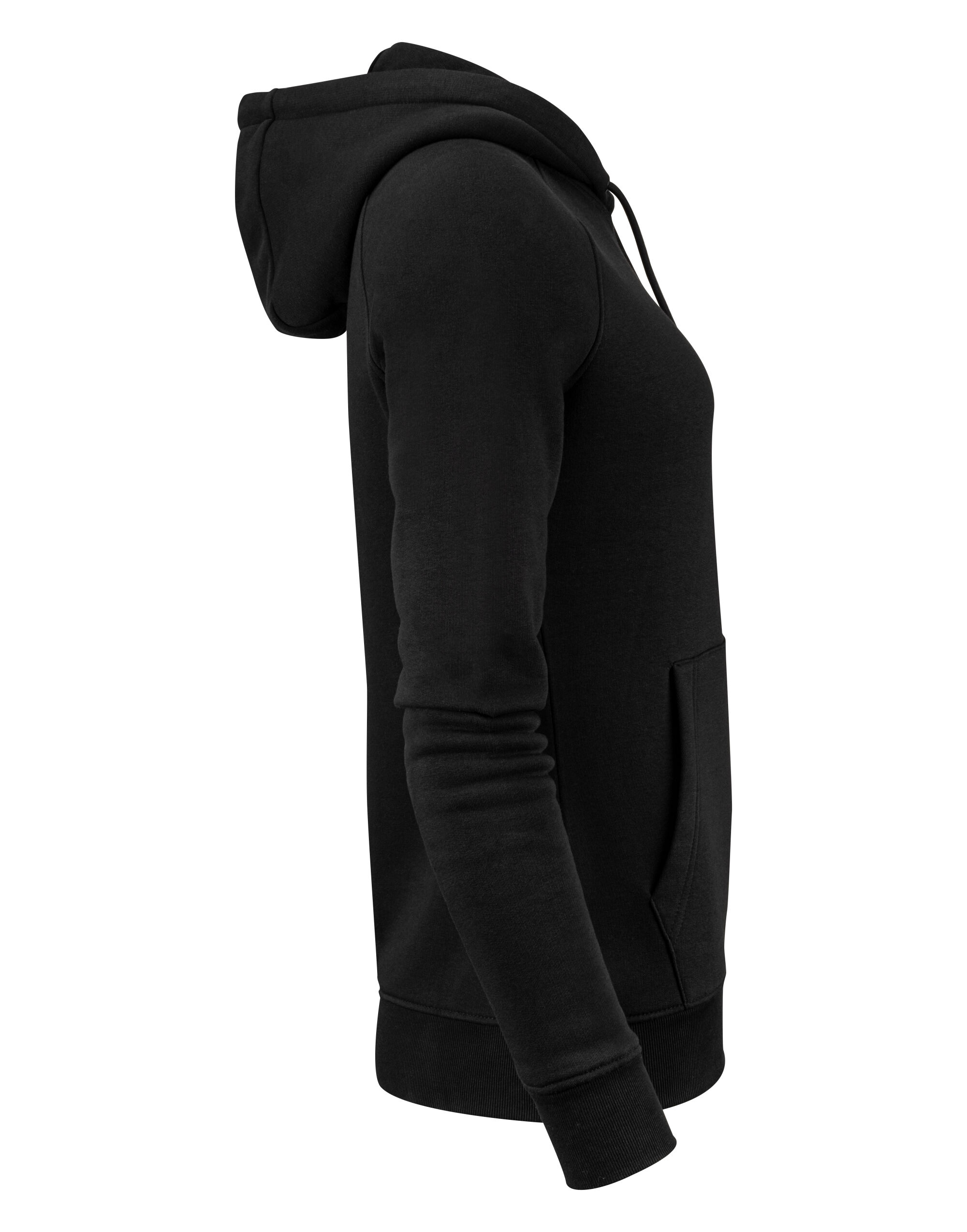 HAR2122041 Ladies Hardin Heights Hooded Sweatshirt Black