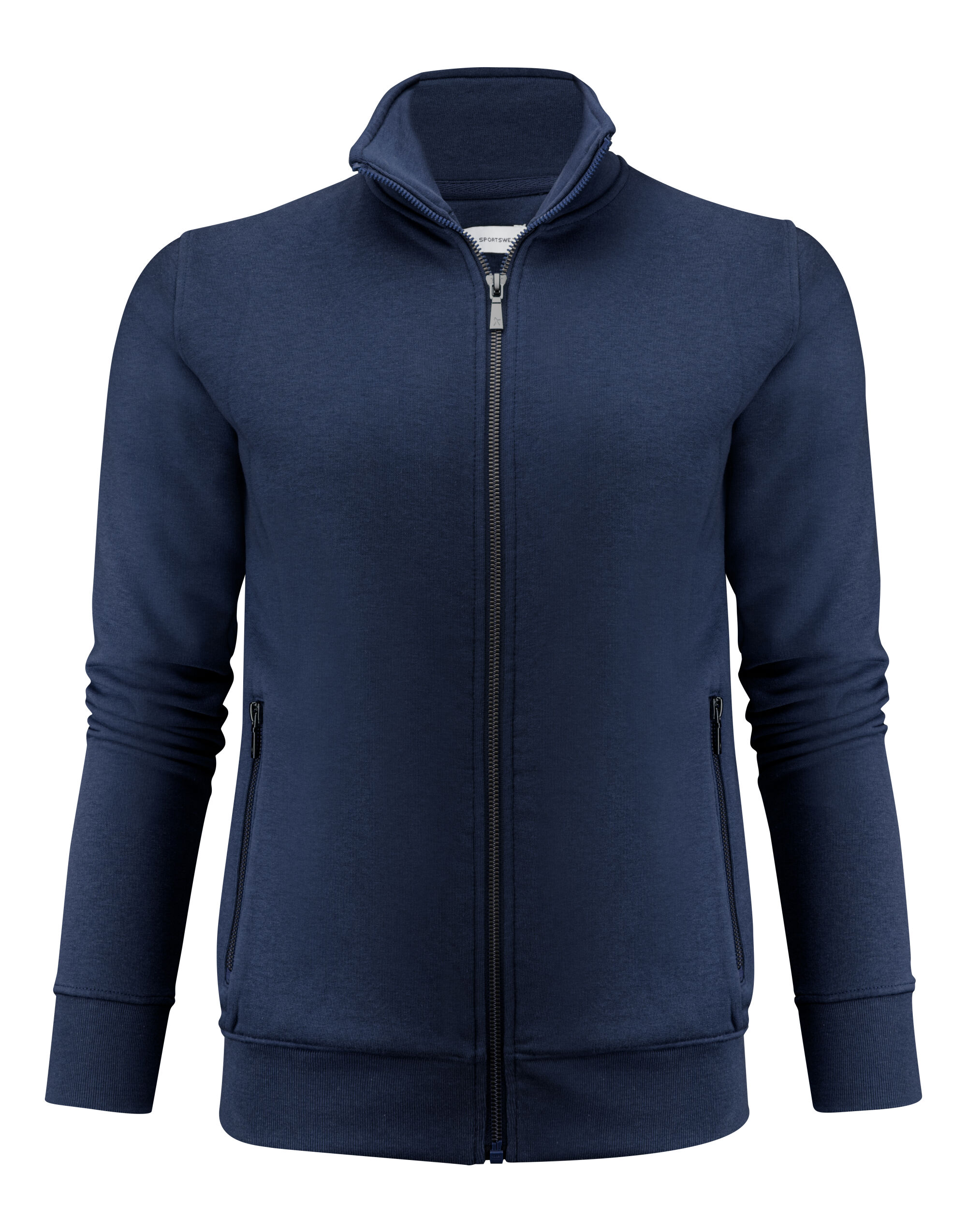 HAR2122042 Ladies Melville Heights Full Zip Sweater Navy