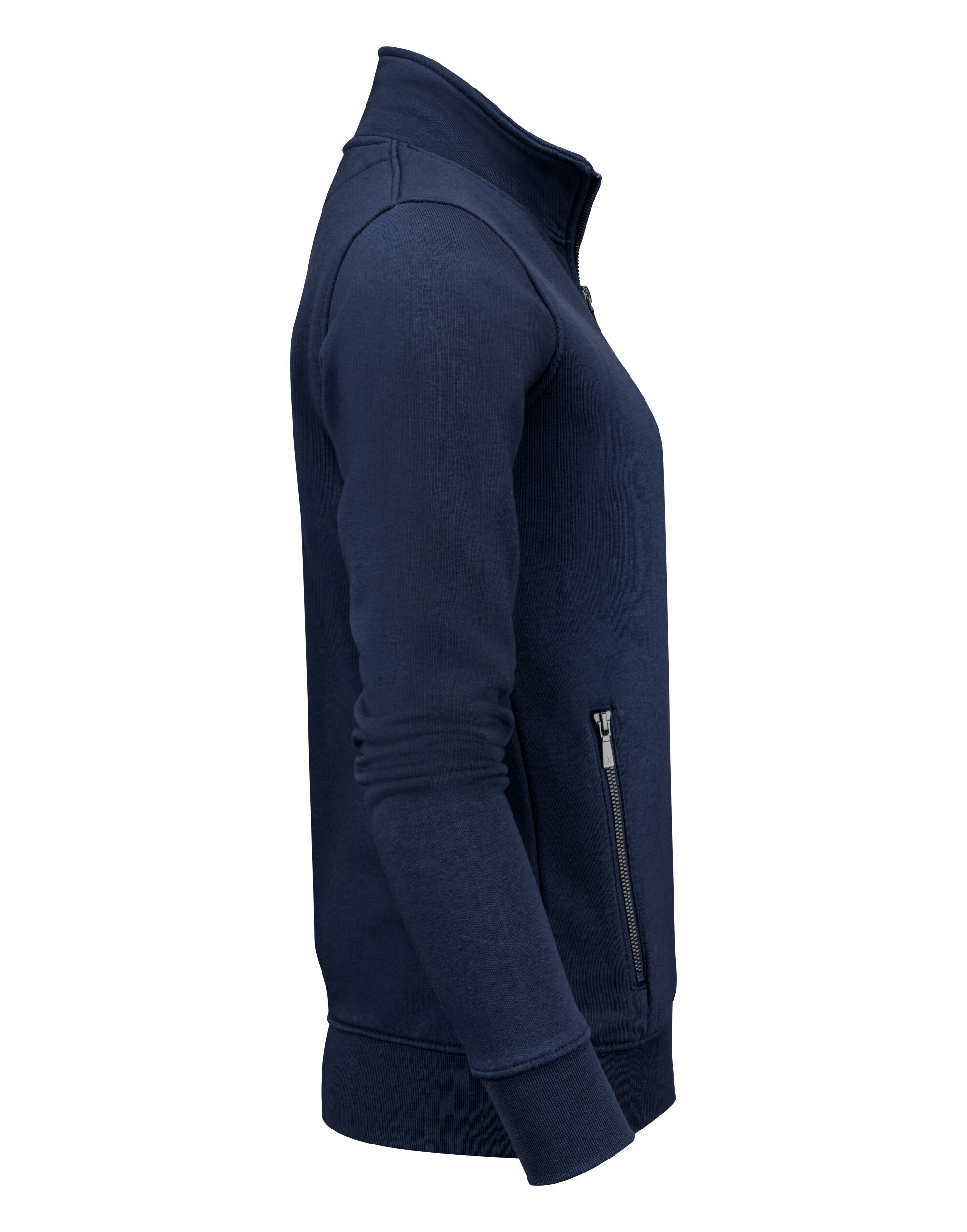 HAR2122042 Ladies Melville Heights Full Zip Sweater Navy
