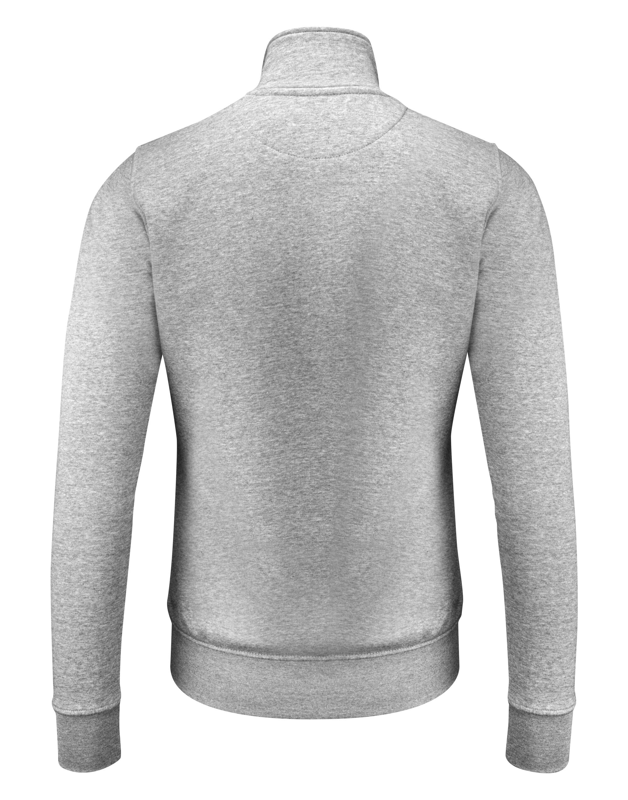 HAR2122042 Ladies Melville Heights Full Zip Sweater Grey Melange