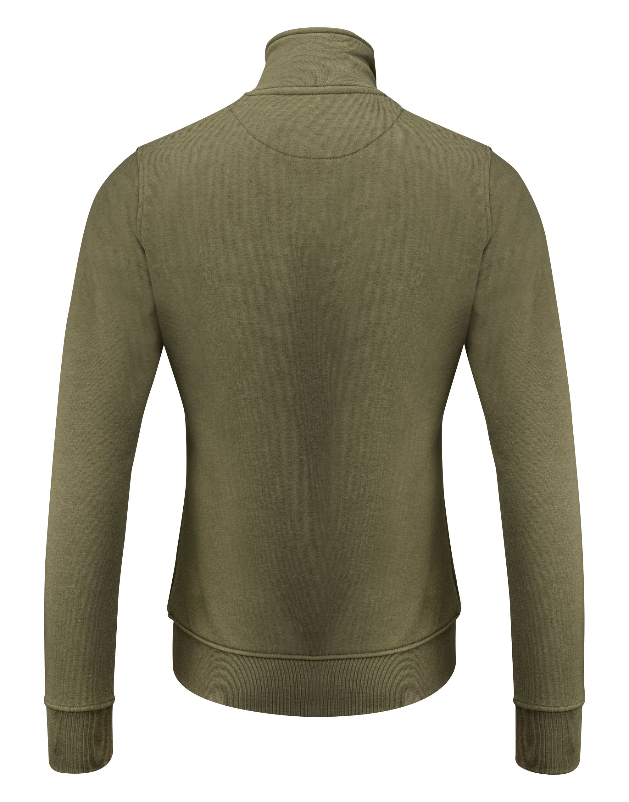 HAR2122042 Ladies Melville Heights Full Zip Sweater Moss Green