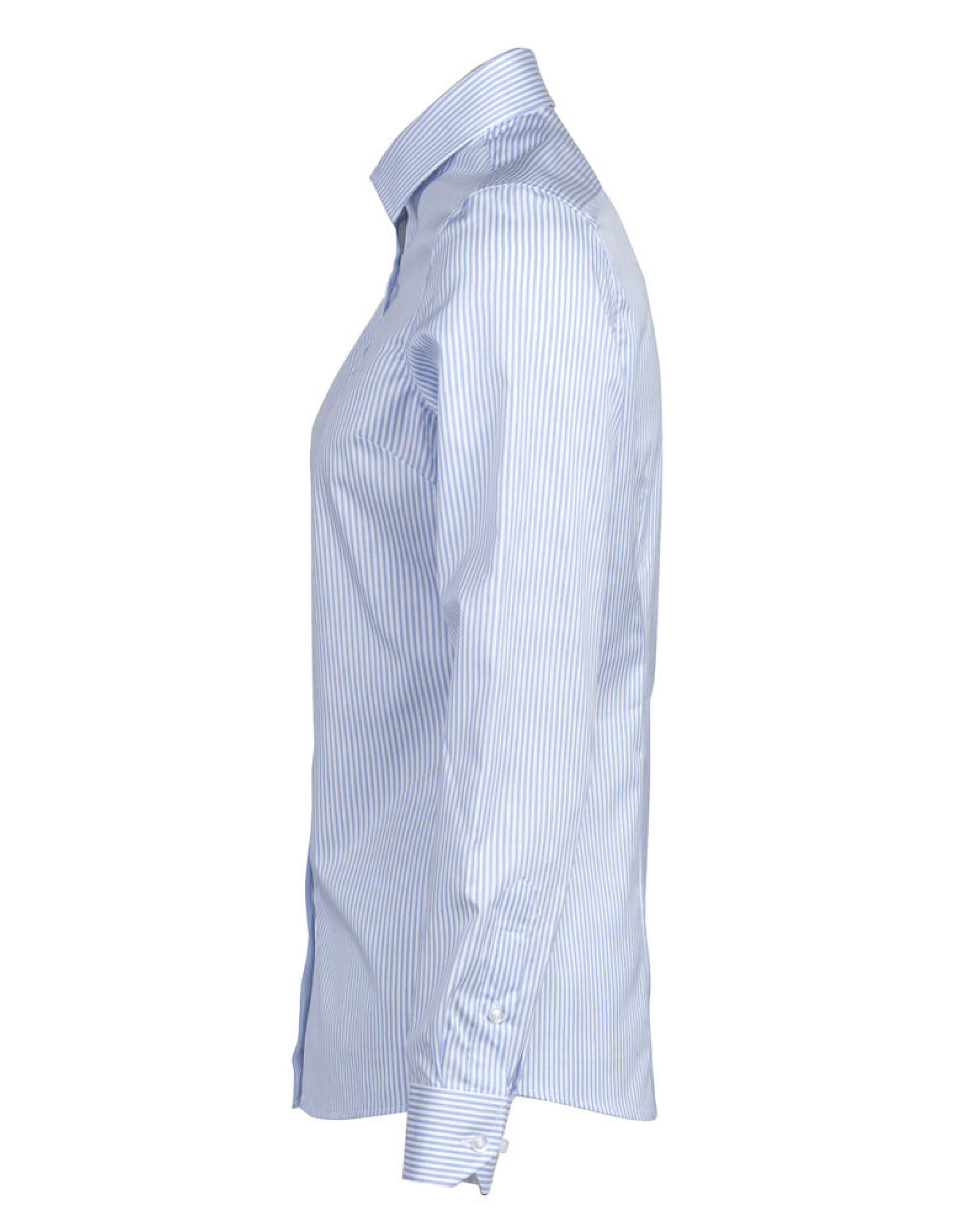 HAR2123021 Ladies Reno Shirt Light Blue