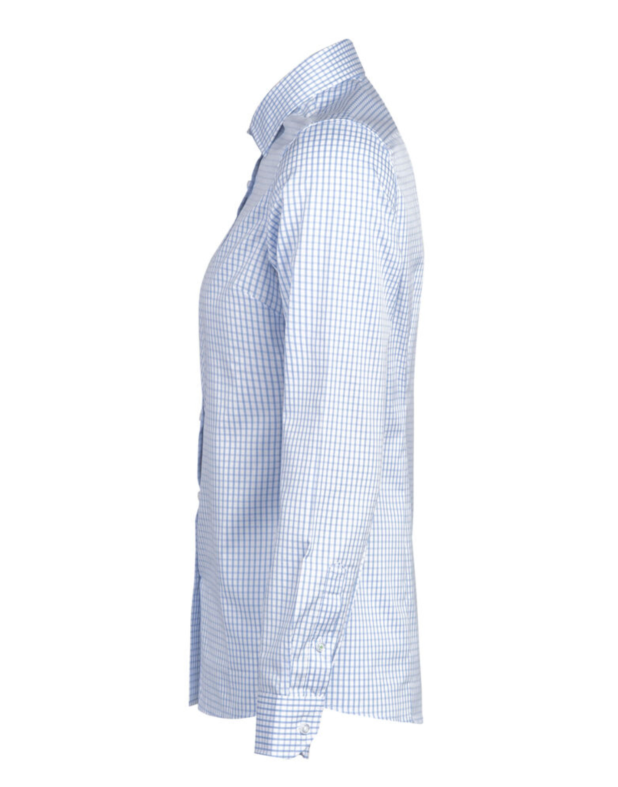 HAR2123022 Ladies Tribeca Shirt Light Blue