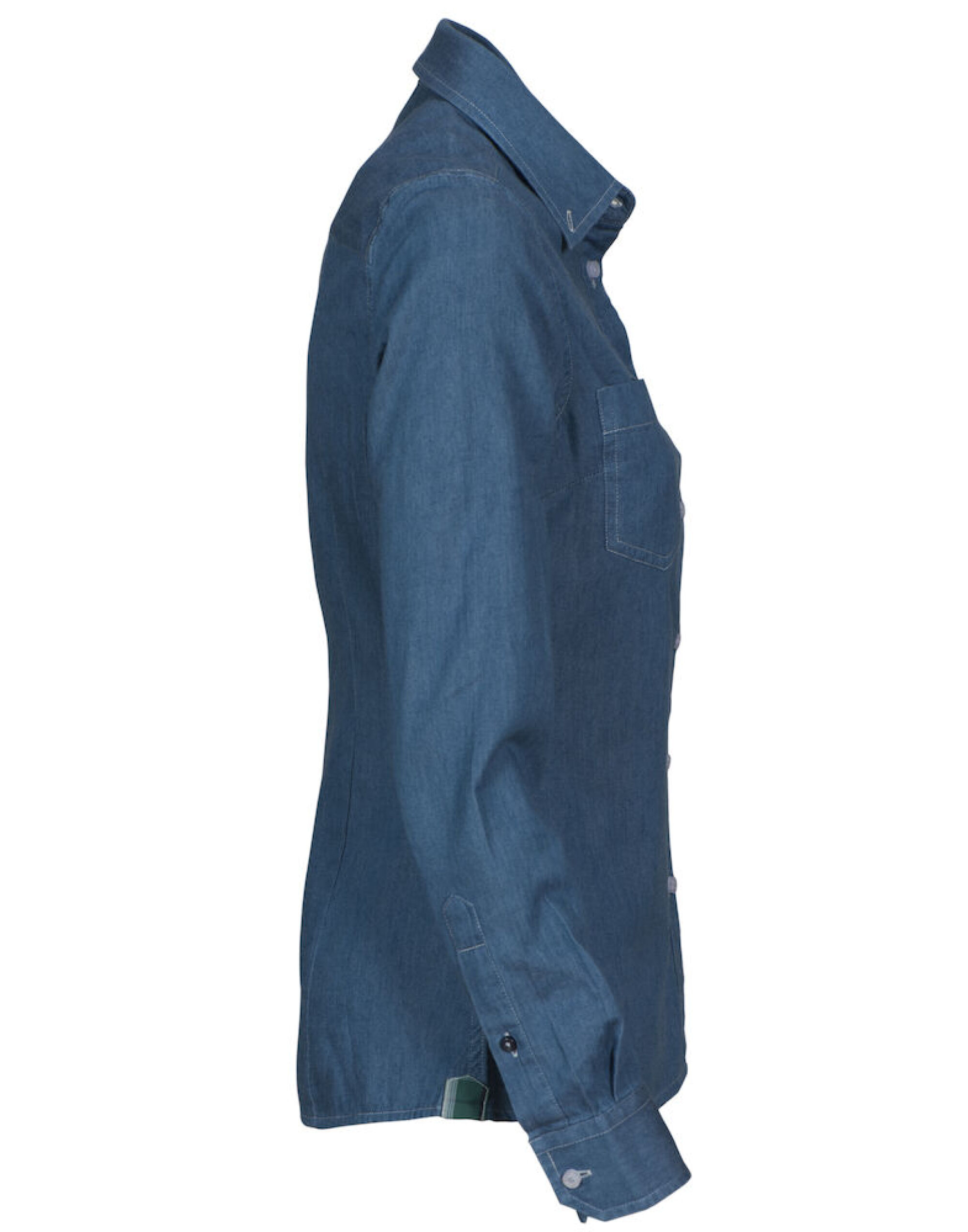 HAR2123025 Ladies Jupiter Shirt Blue Denim