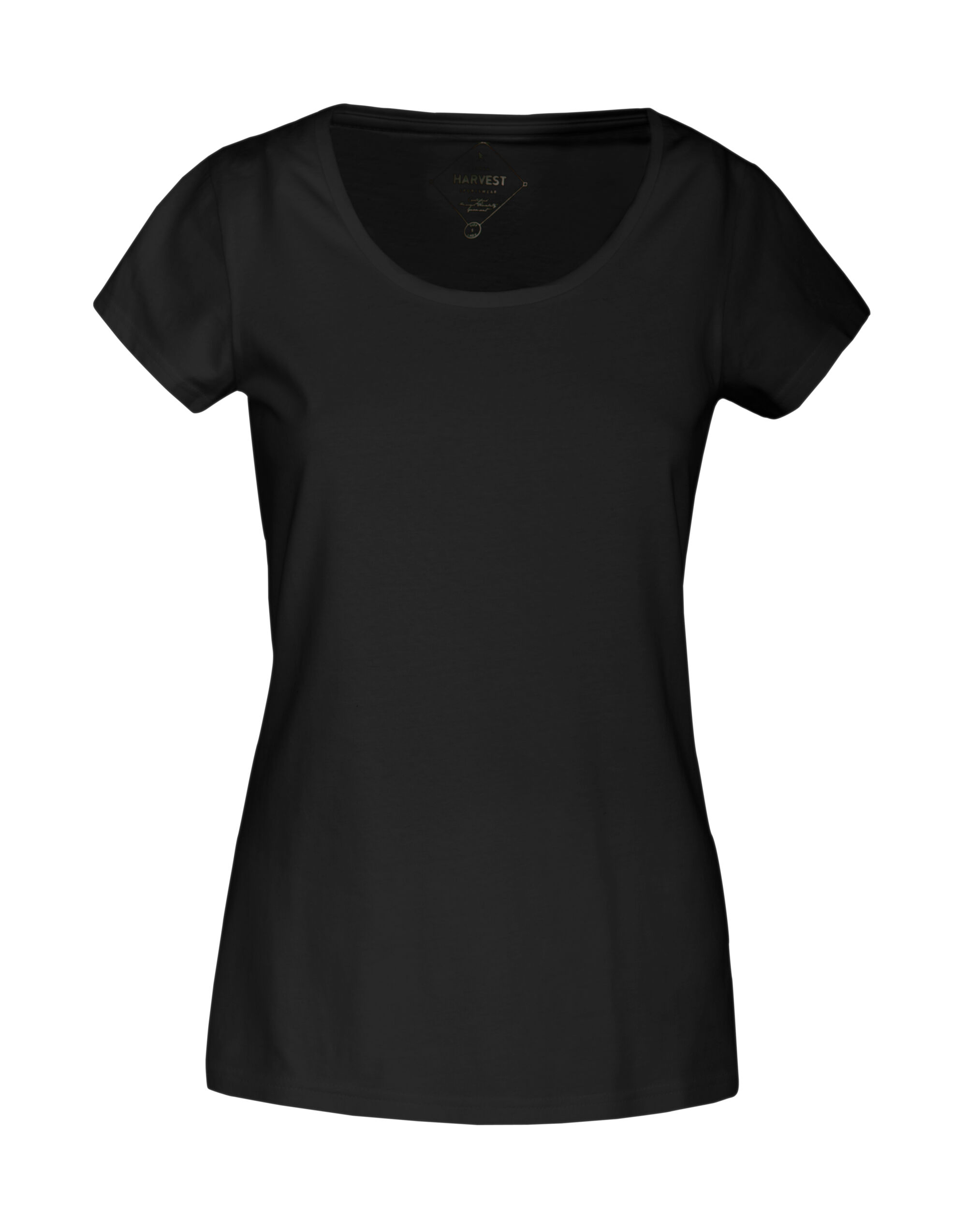 HAR2124005 Black Ladies Twoville T-Shirt HAR2124005 Black Ladies Twoville T-Shirt
