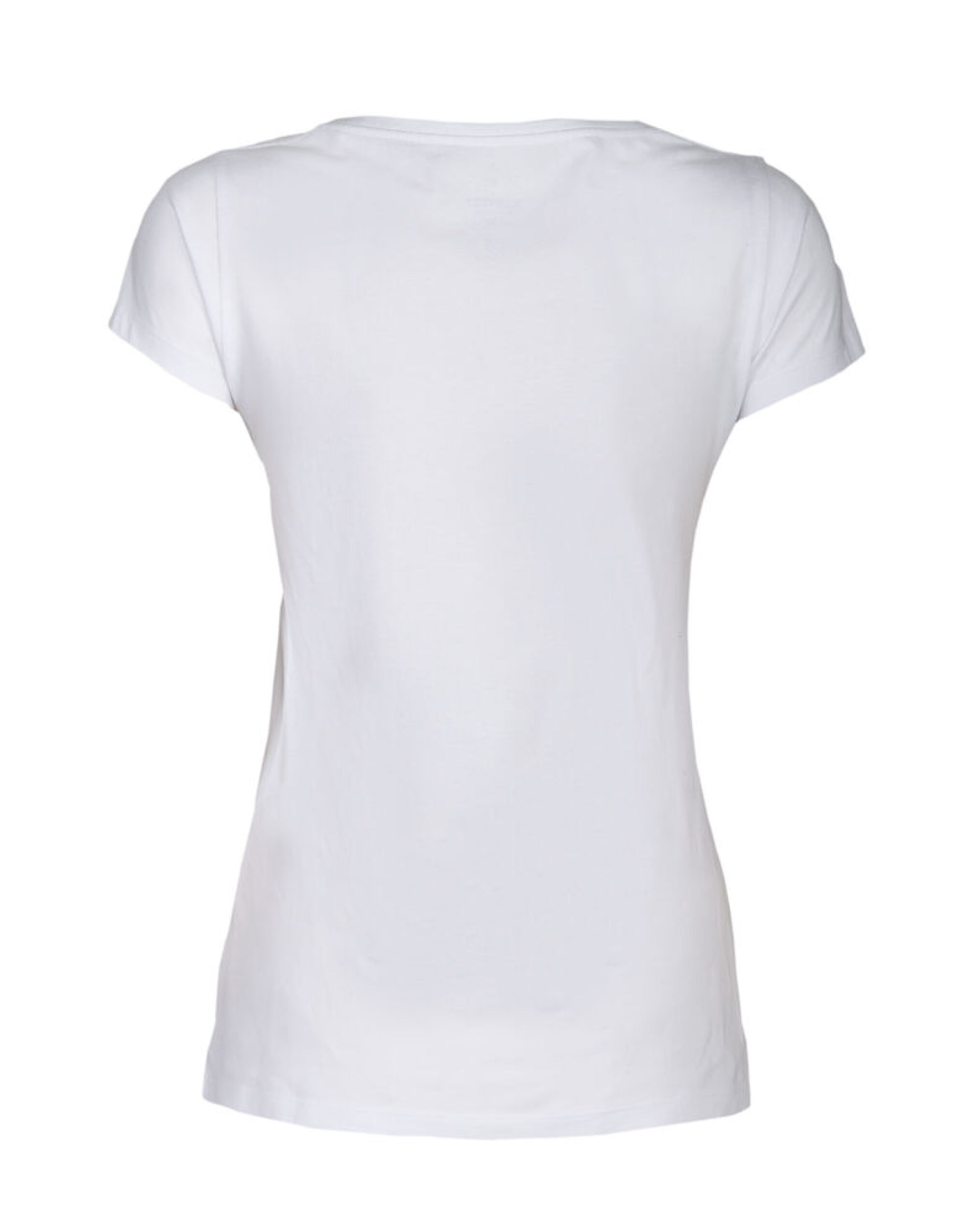 HAR2124006 White Whailford V-Neck Ladies T