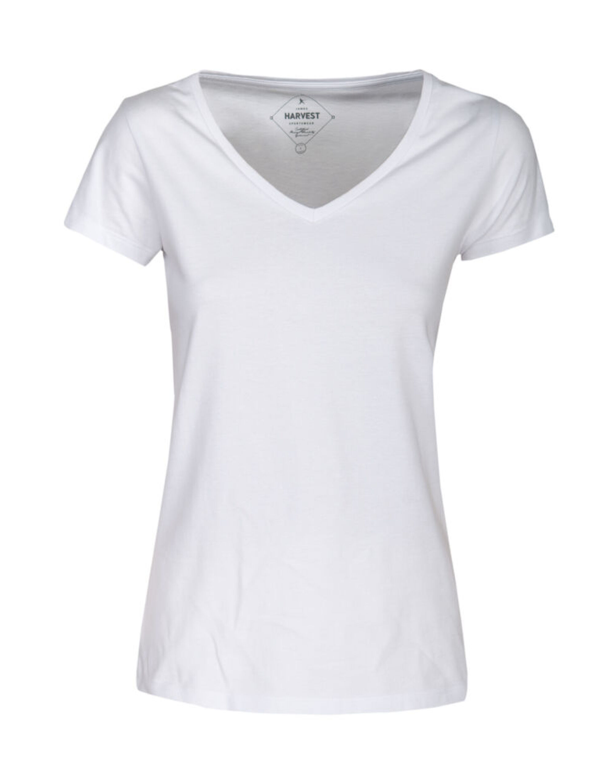 HAR2124006 Whailford V-Neck Ladies T White HAR2124006 Whailford V-Neck Ladies T White