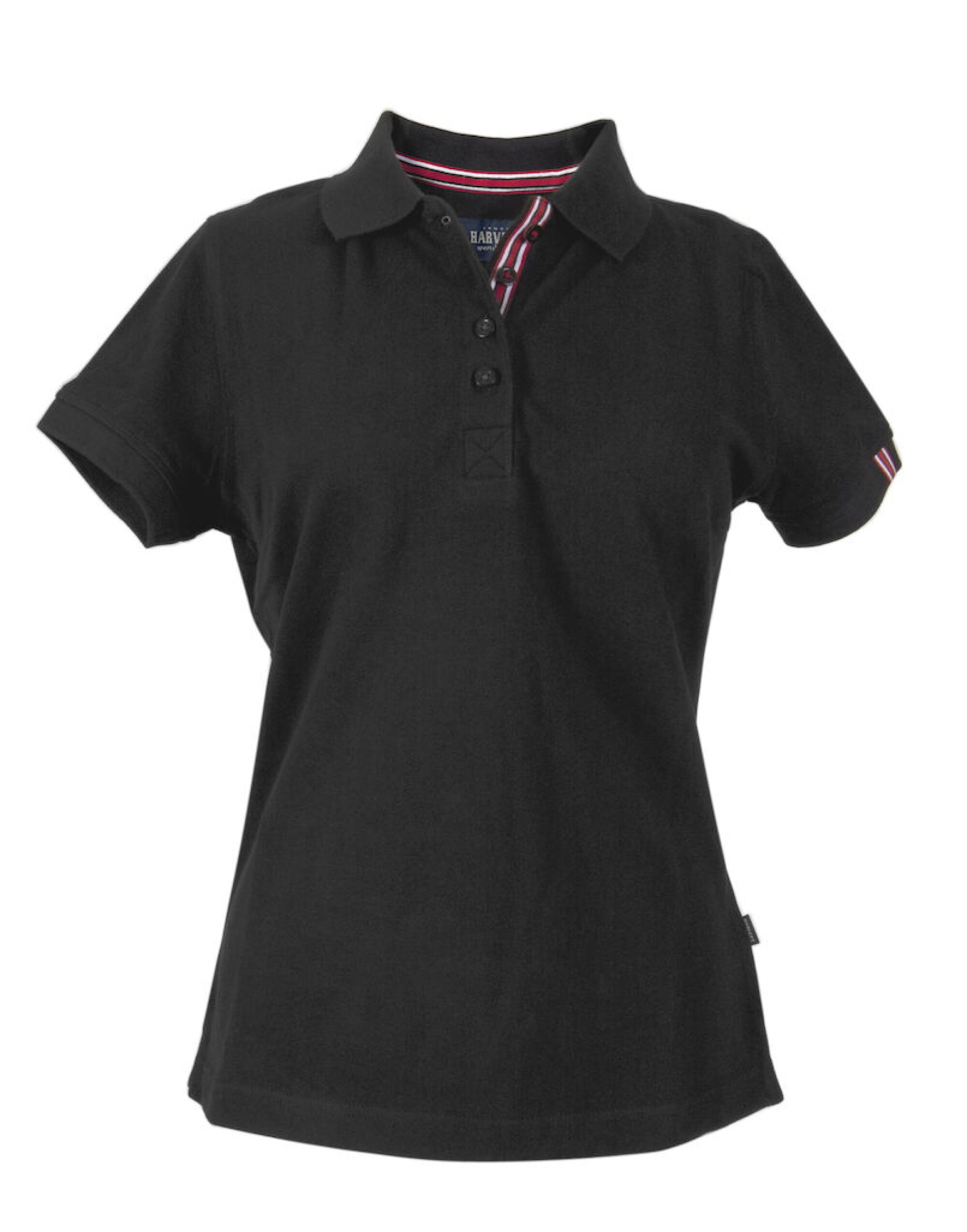 HAR2125026 Black Ladies Avon Polo Shirt HAR2125026 Black Ladies Avon Polo Shirt