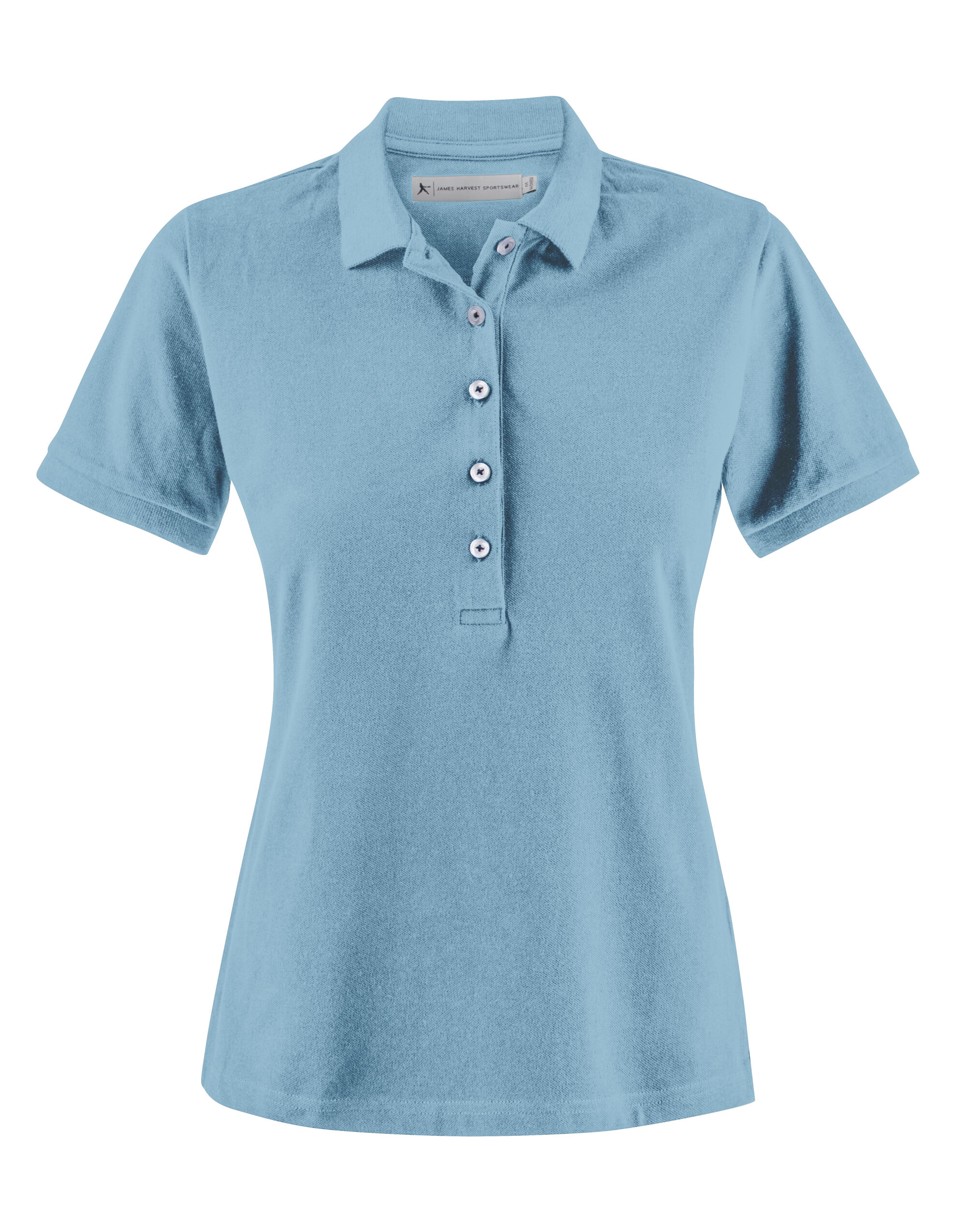 HAR2125034 Ladies Sunset Pique Polo Light Turquoise