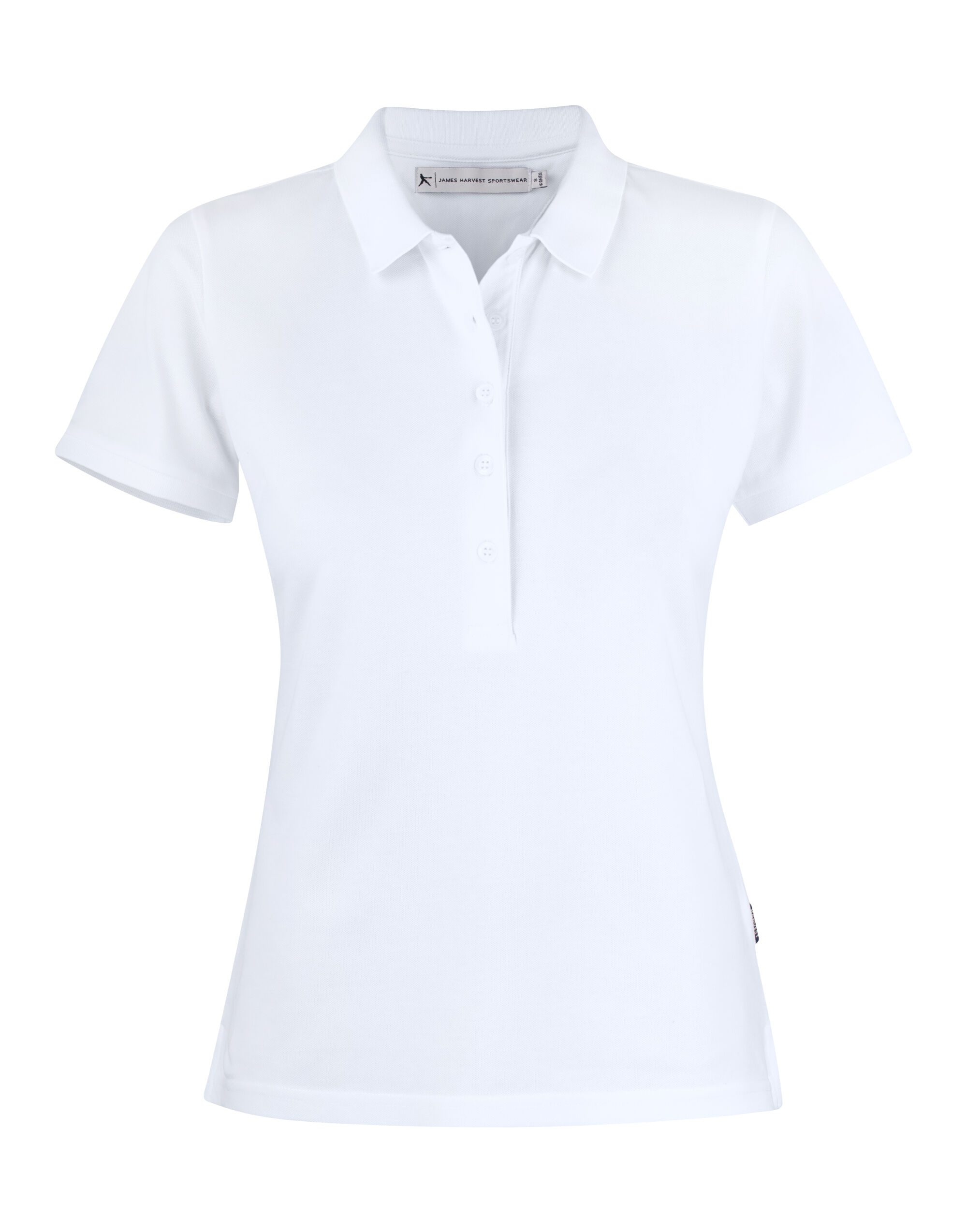 HAR2125034 Ladies Sunset Pique Polo White