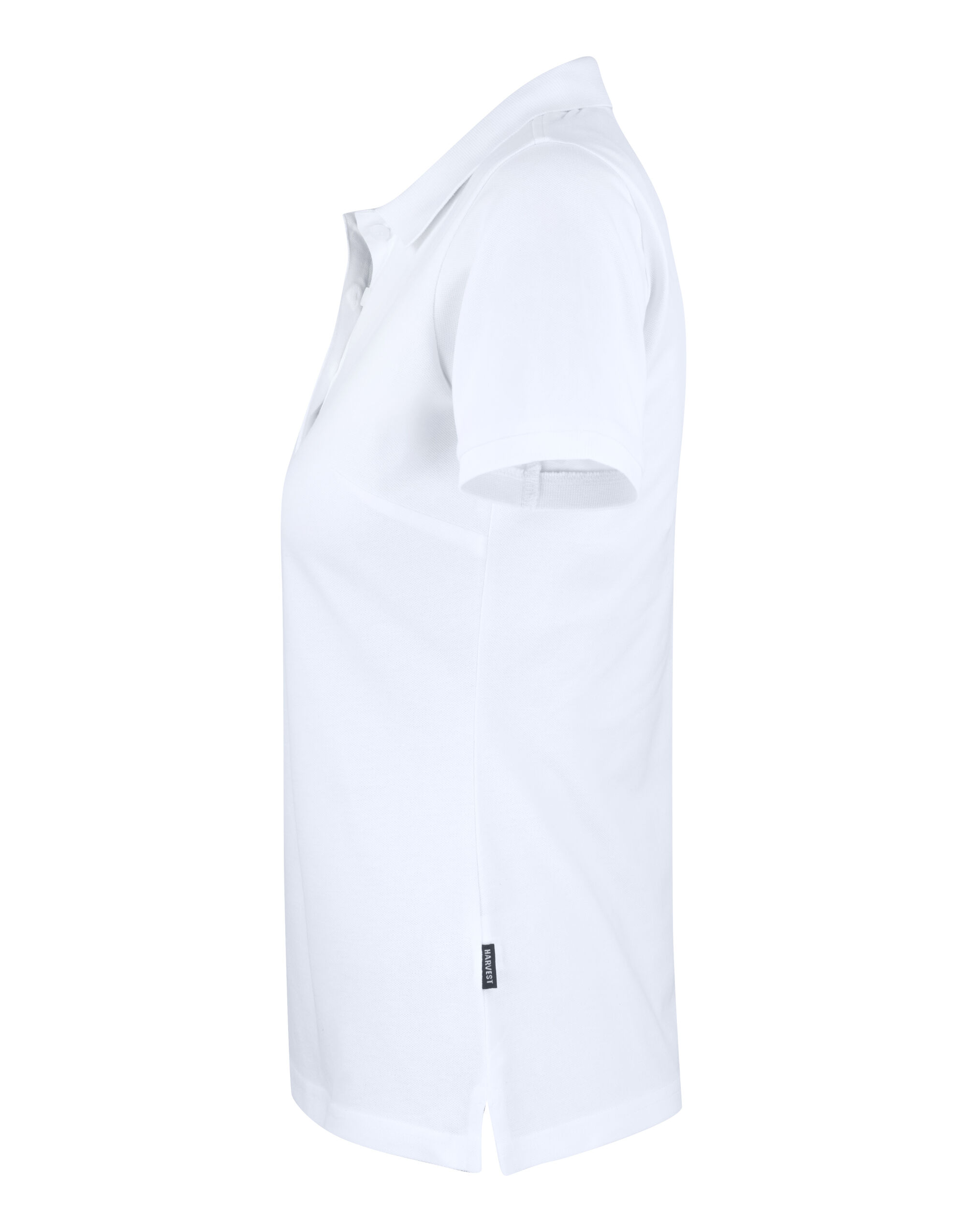 HAR2125034 White Ladies Sunset Pique Polo