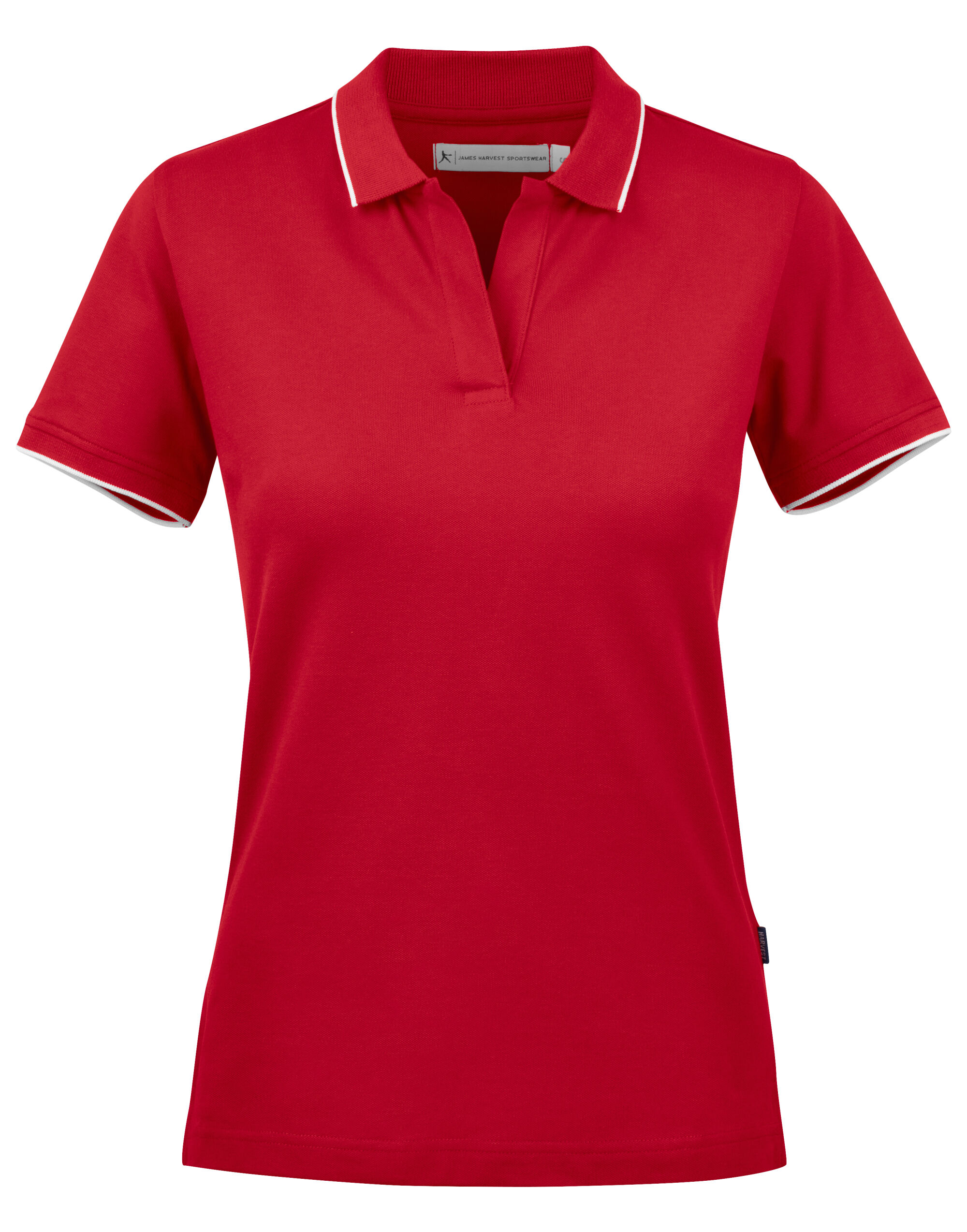 HAR2125036 Red Ladies Greenville Polo