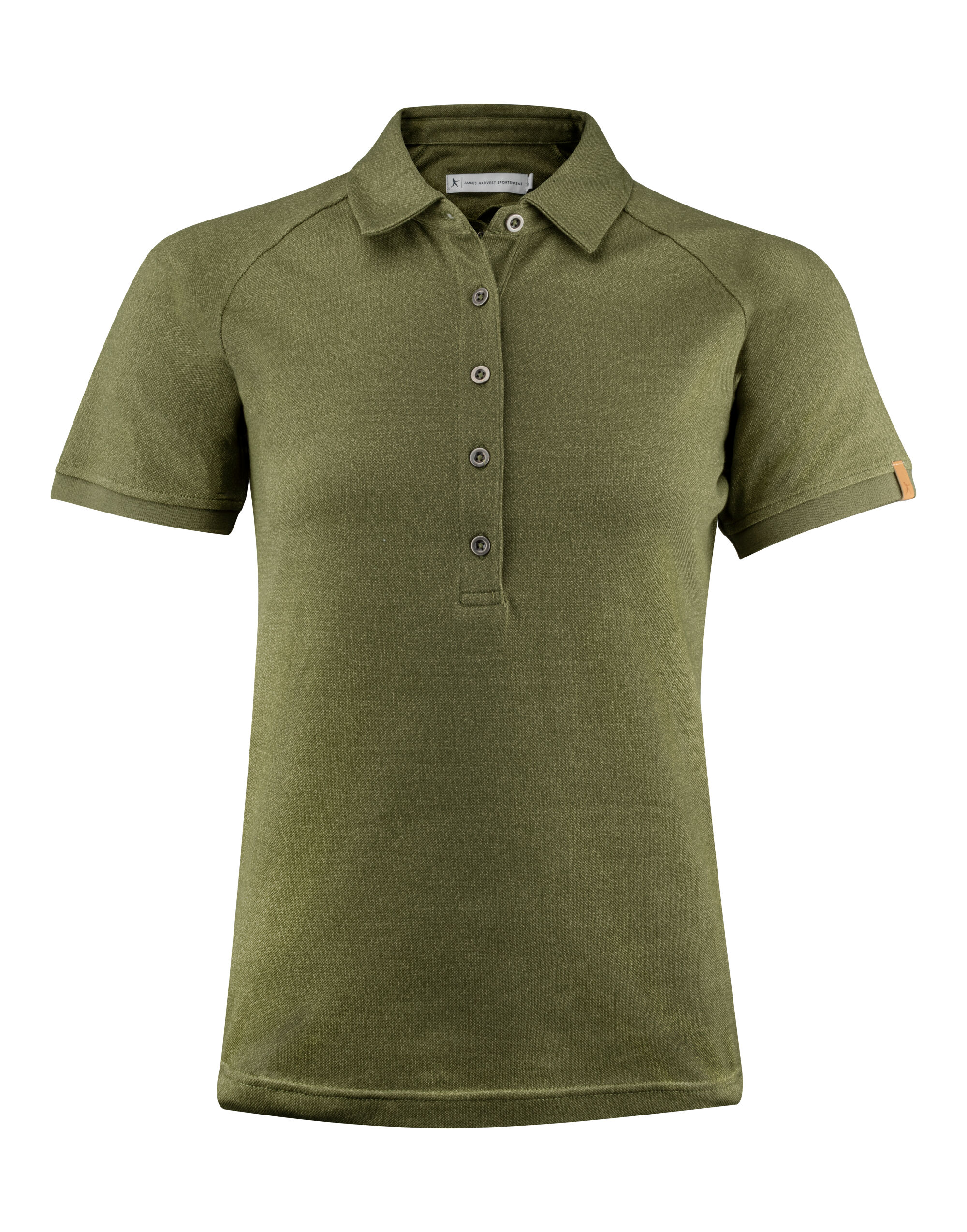 HAR2125037 Ladies Brookings Polo Moss Green