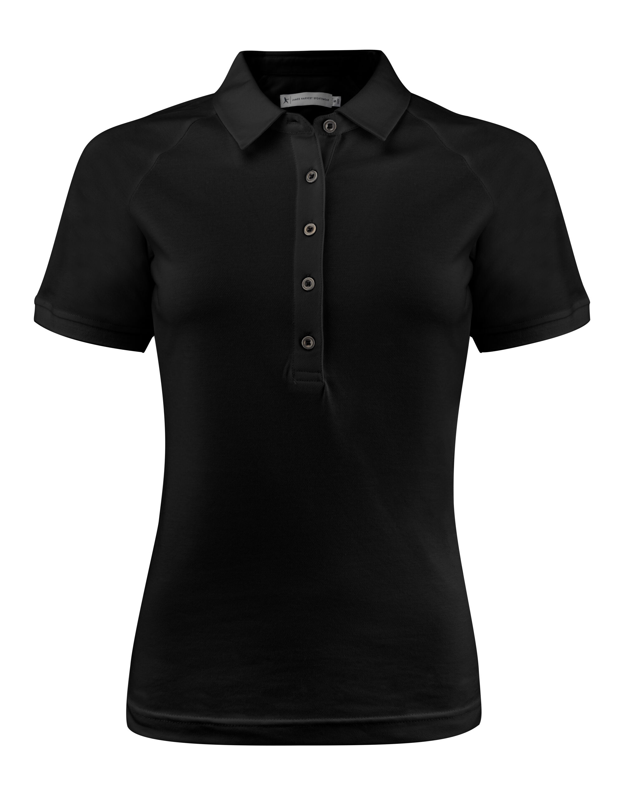 HAR2125037 Ladies Brookings Polo Black