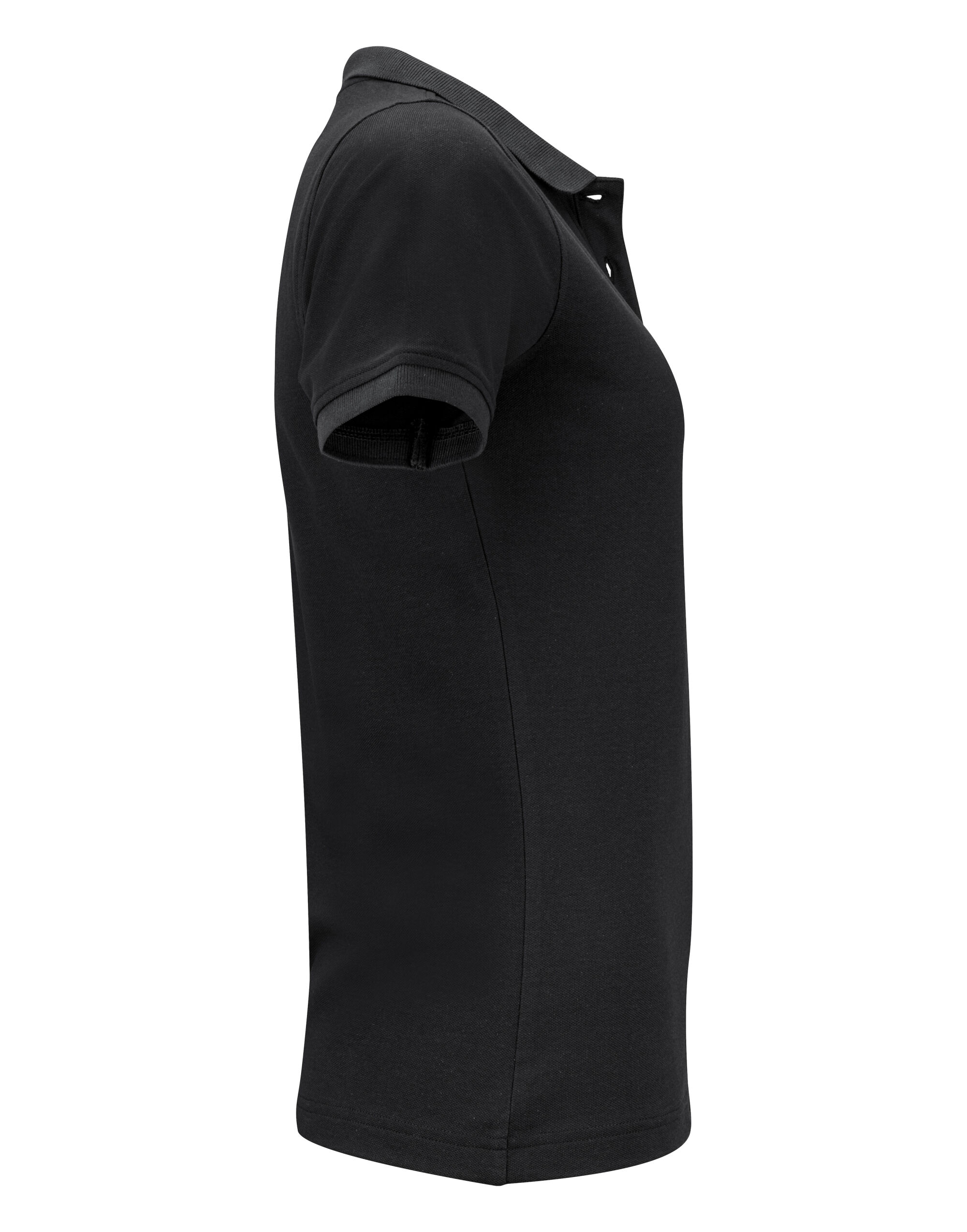HAR2125039 Black Ladies Pinedale Piqué Polo