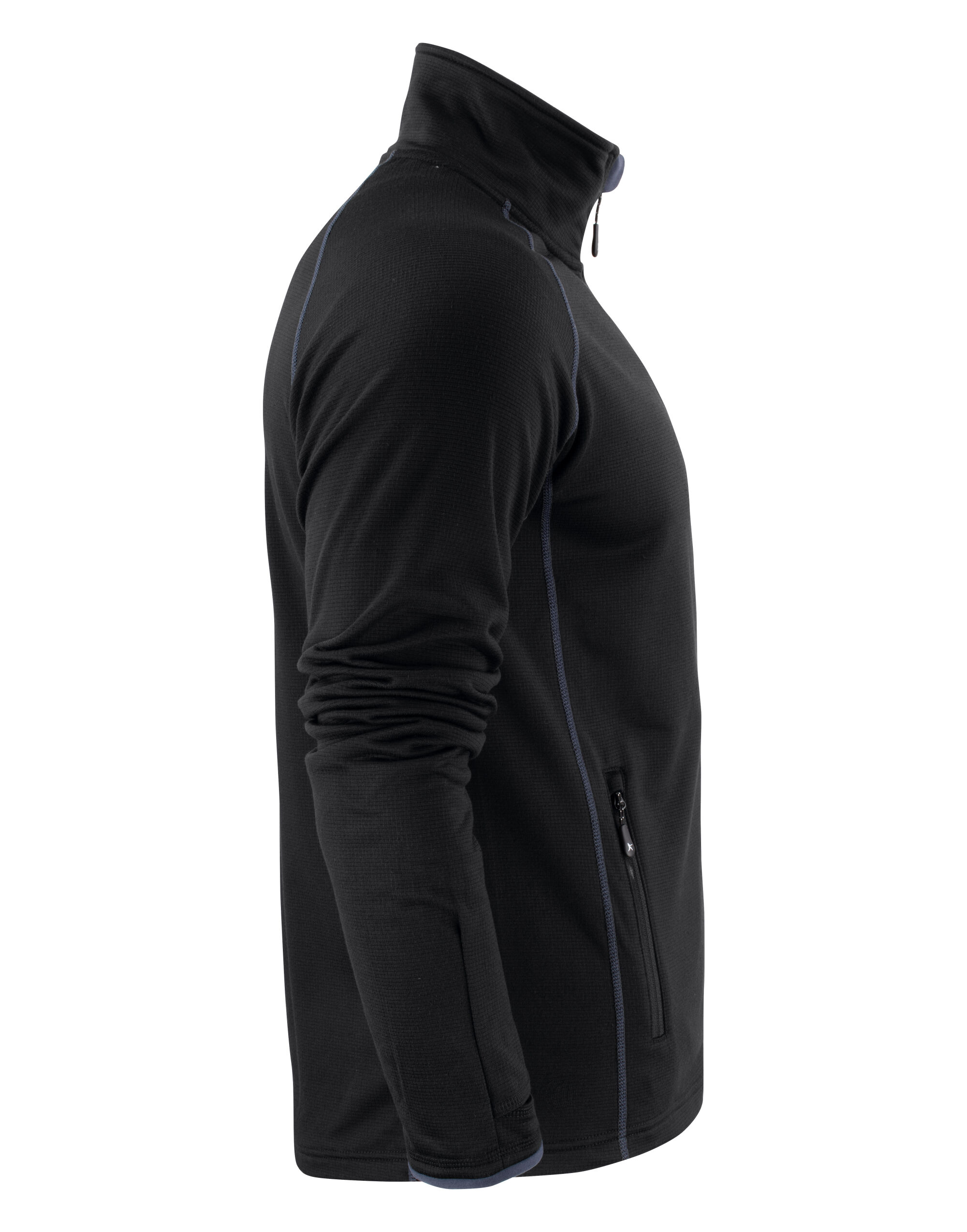 HAR2131501 Black Miles Fleece Jacket