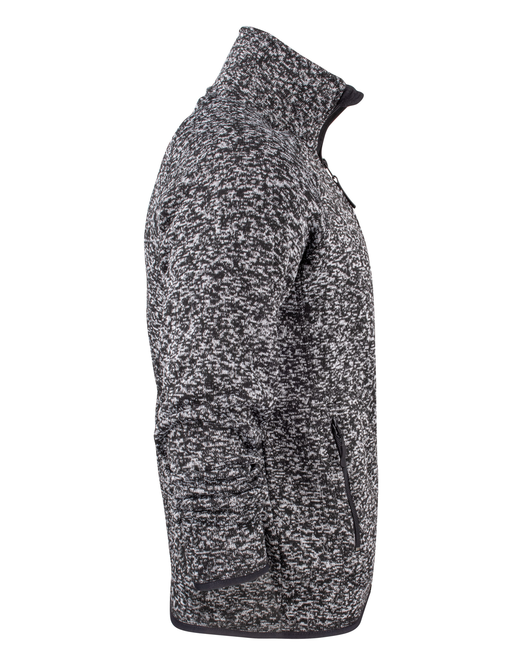HAR2131503 Rich Hill Fleece Jacket Anthracite Melange