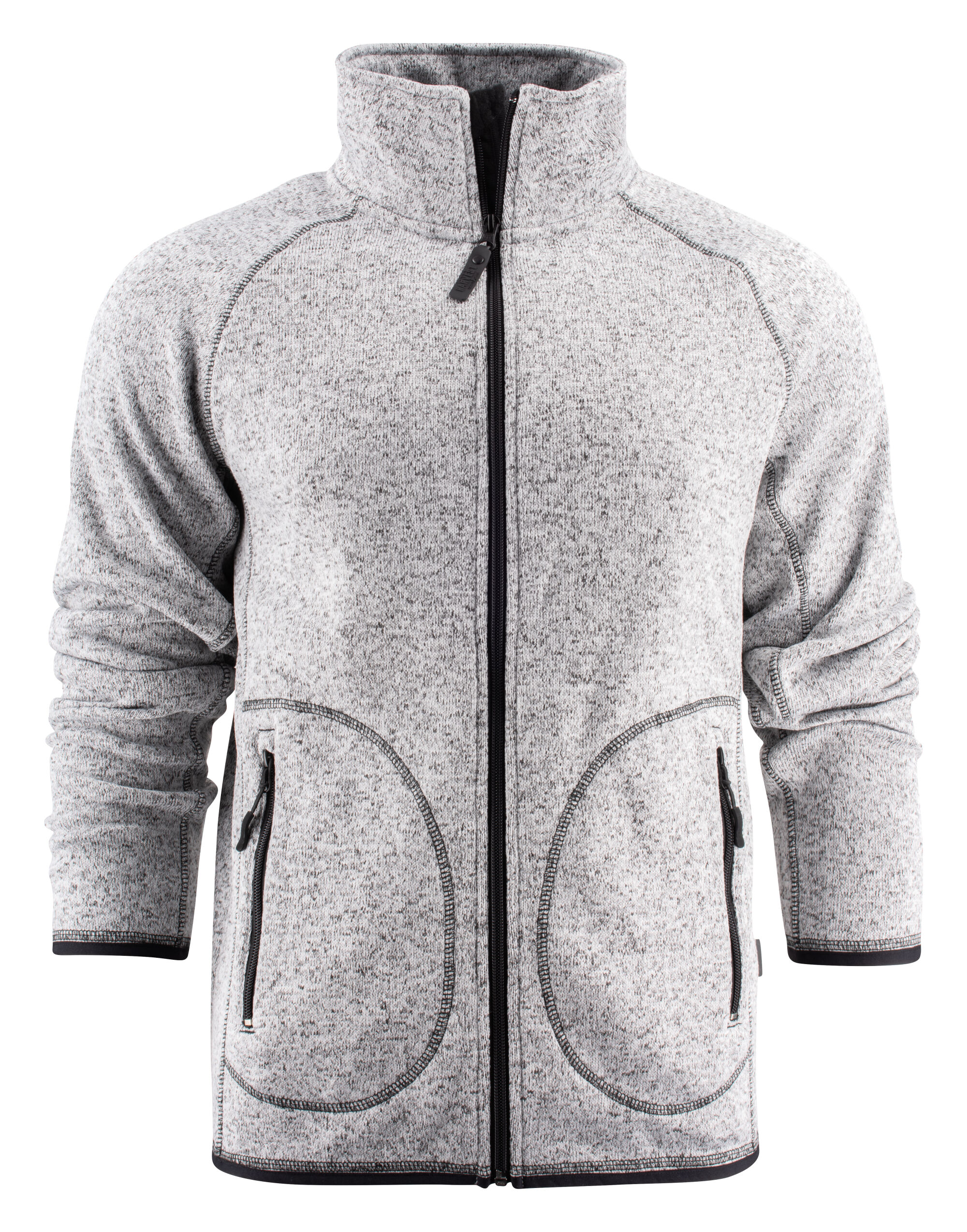 HAR2131503 Rich Hill Fleece Jacket Grey Melange