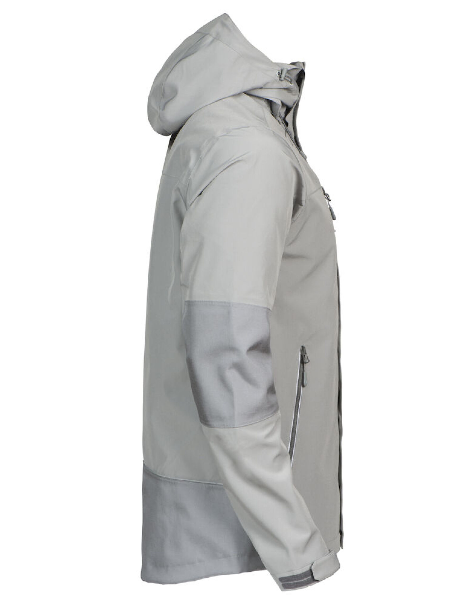 HAR2131038 Light Grey Islandblock Shell Jacket