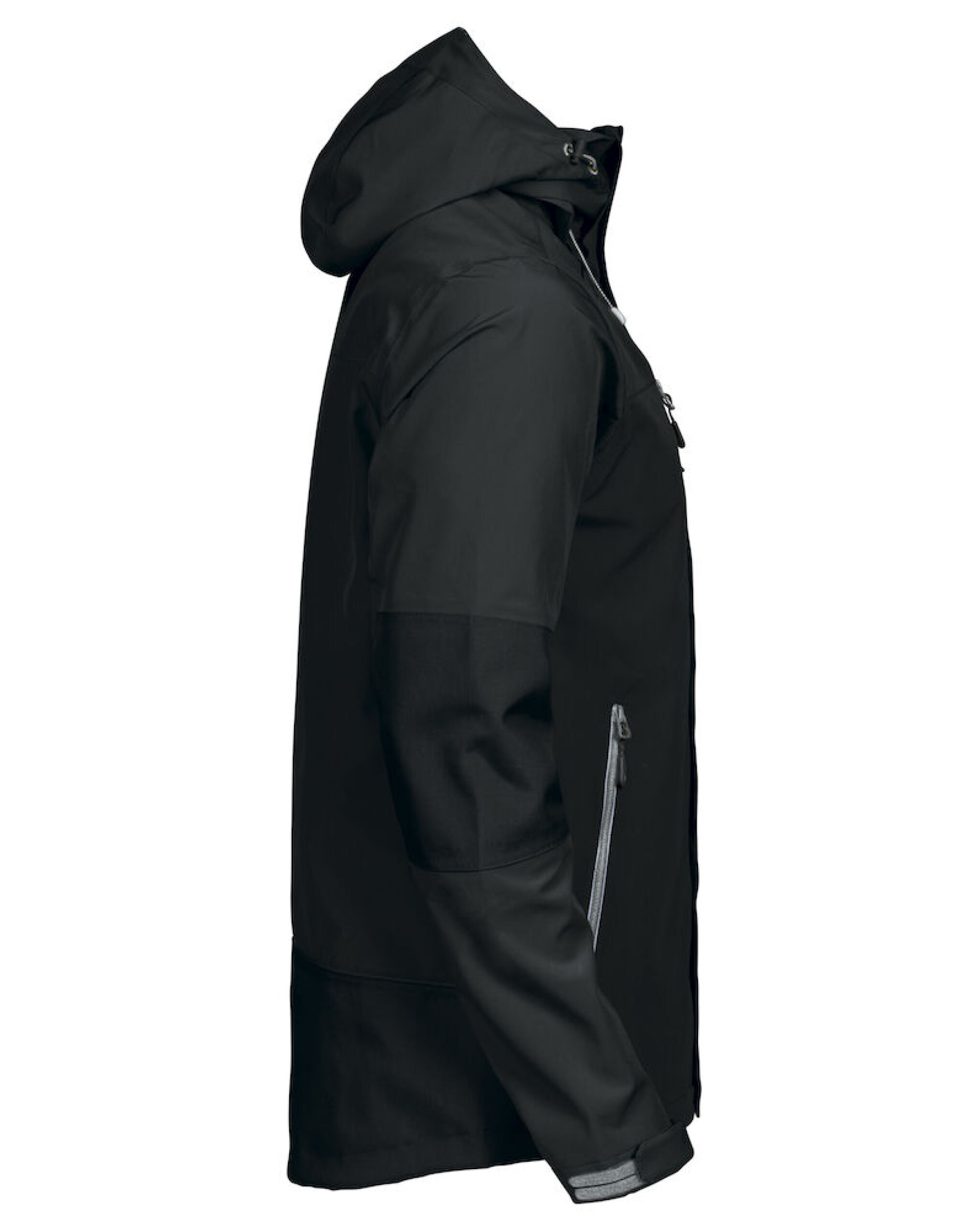 HAR2131038 Black Islandblock Shell Jacket