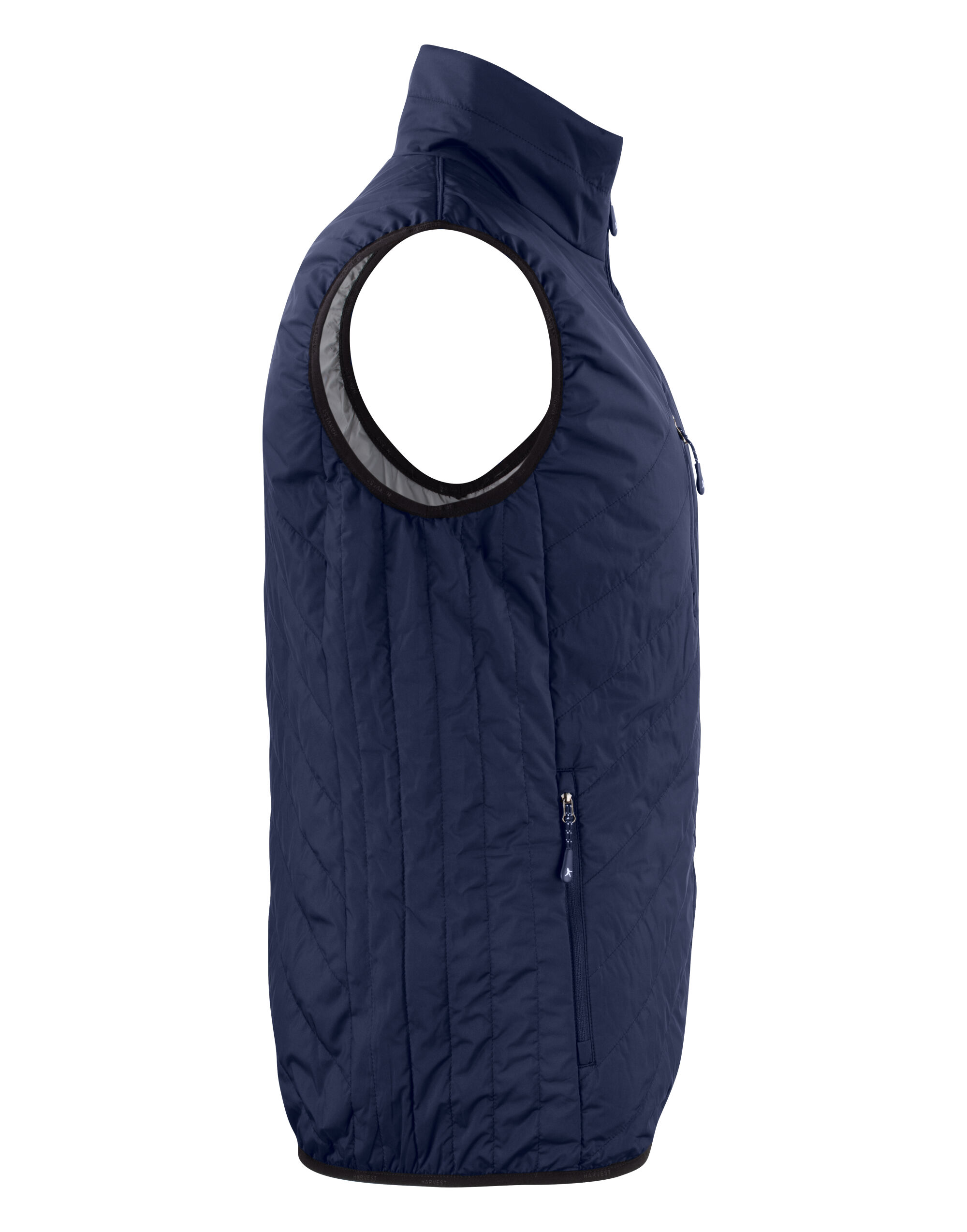 HAR2131040 Navy Deer Ridge Quilted Vest