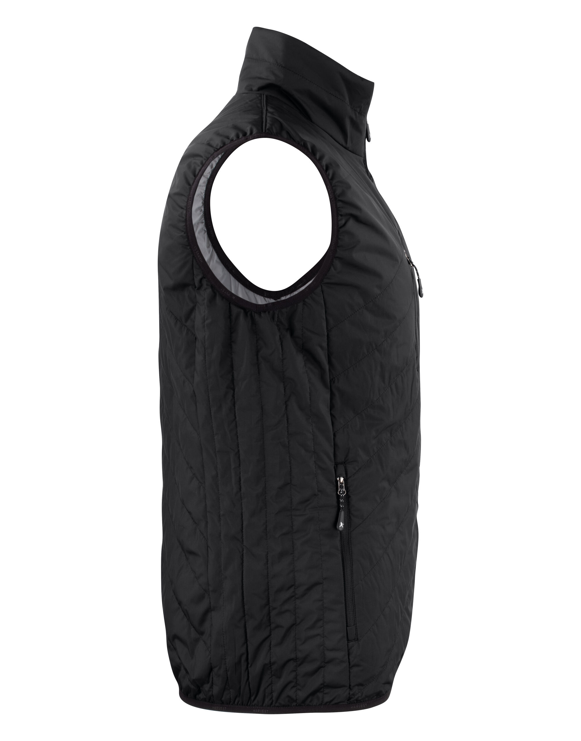 HAR2131040 Deer Ridge Quilted Vest Black
