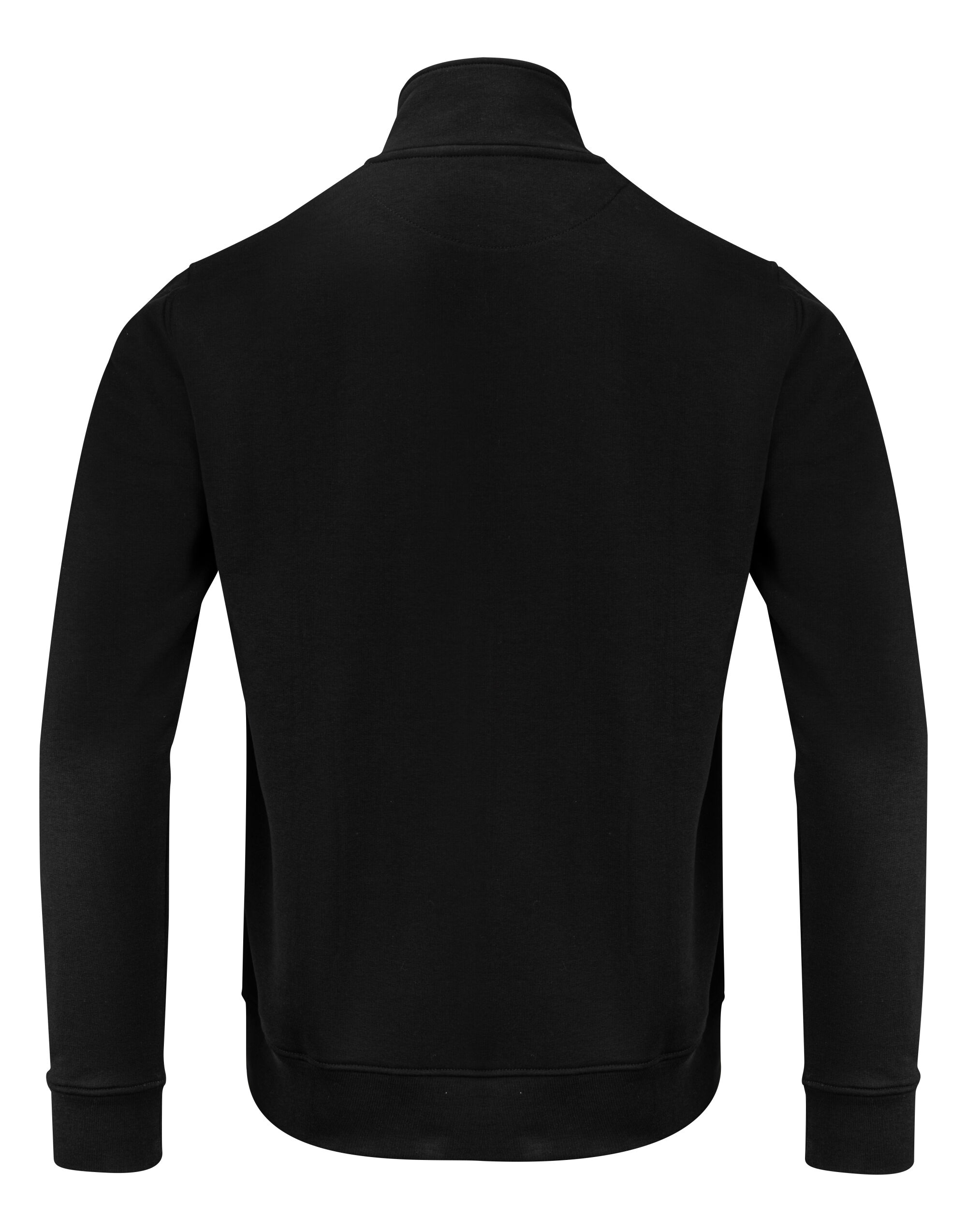 HAR2132026 Black Melville Heights Full Zip Sweater