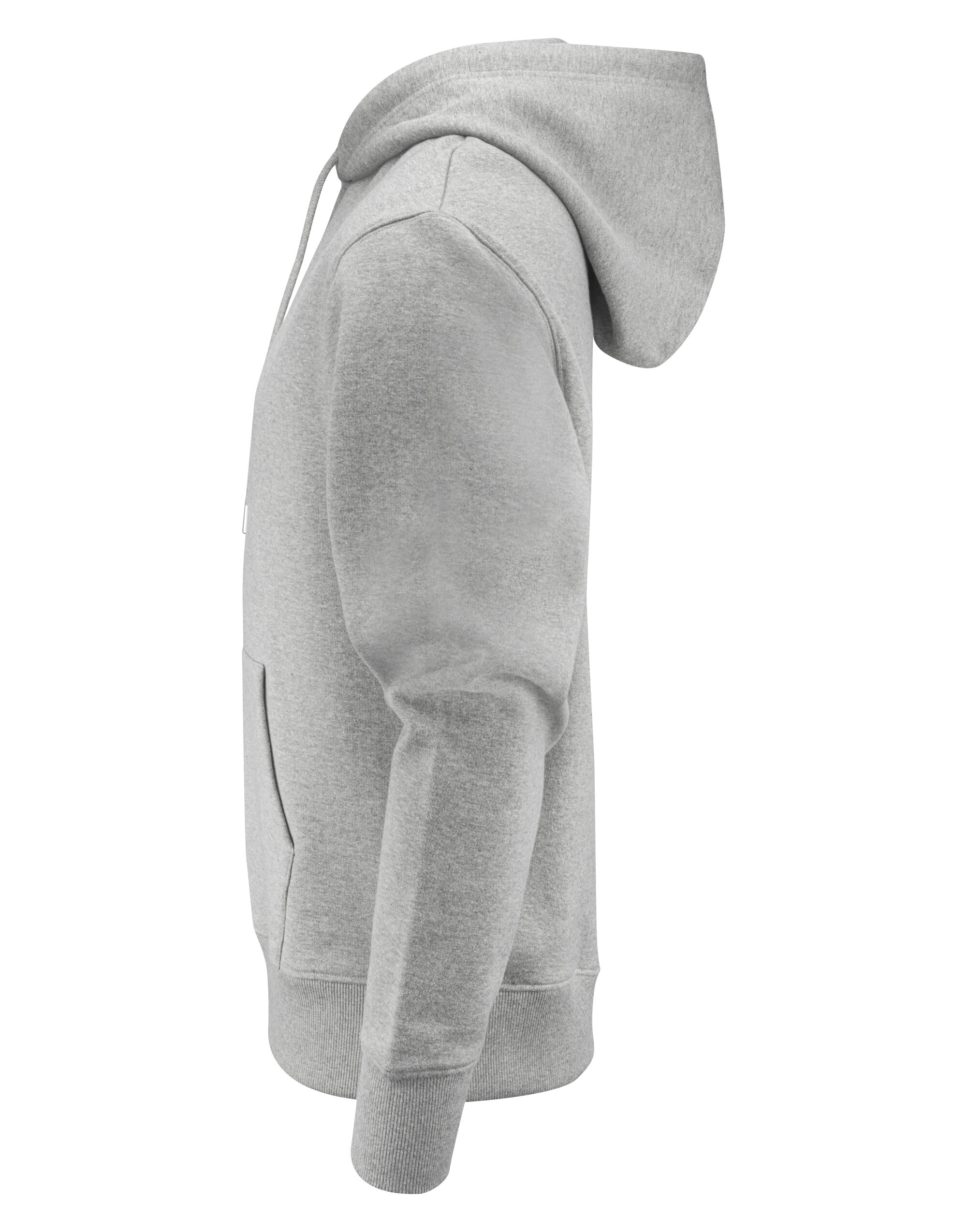 HAR2132029 Grey Melange Hopedale Unisex Hoodie