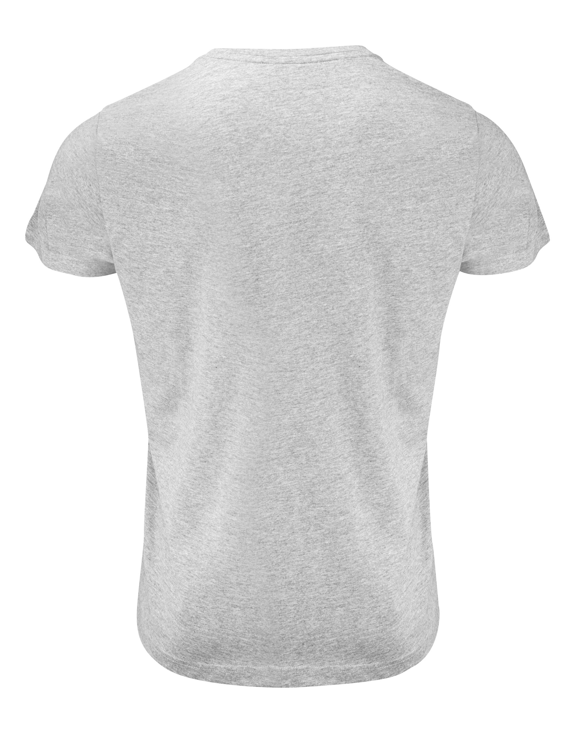 HAR2134017 Grey Melange American U T-Shirt