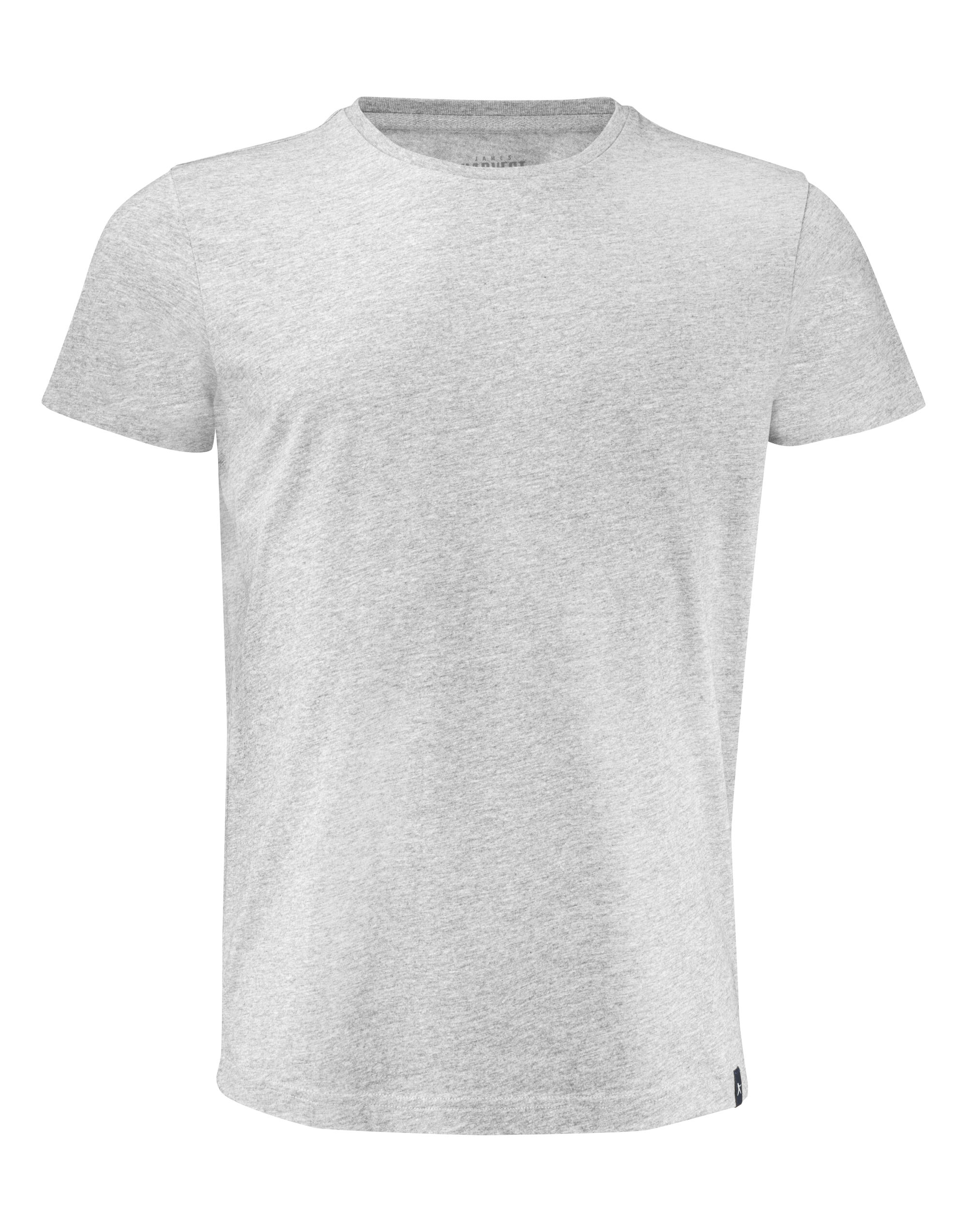 HAR2134017 Grey Melange American U T-Shirt HAR2134017 Grey Melange American U T-Shirt
