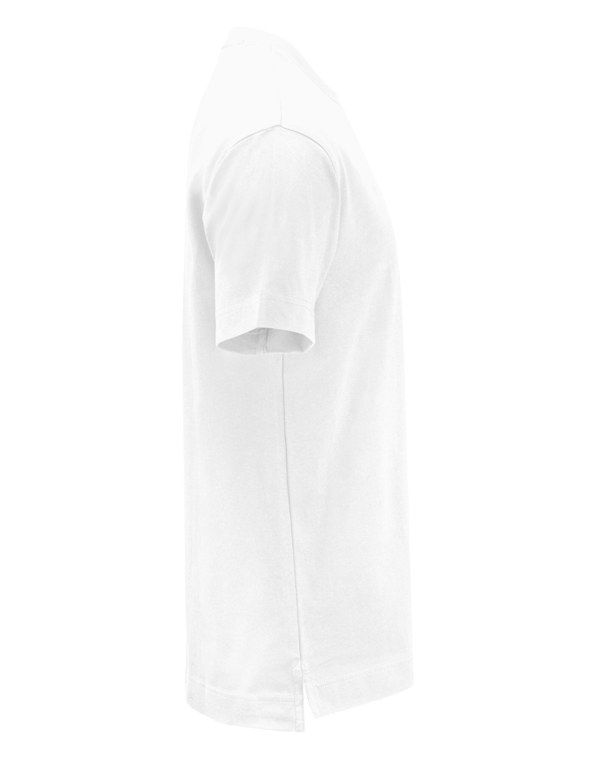 HAR2134019 Devons Pocket Unisex T-Shirt White