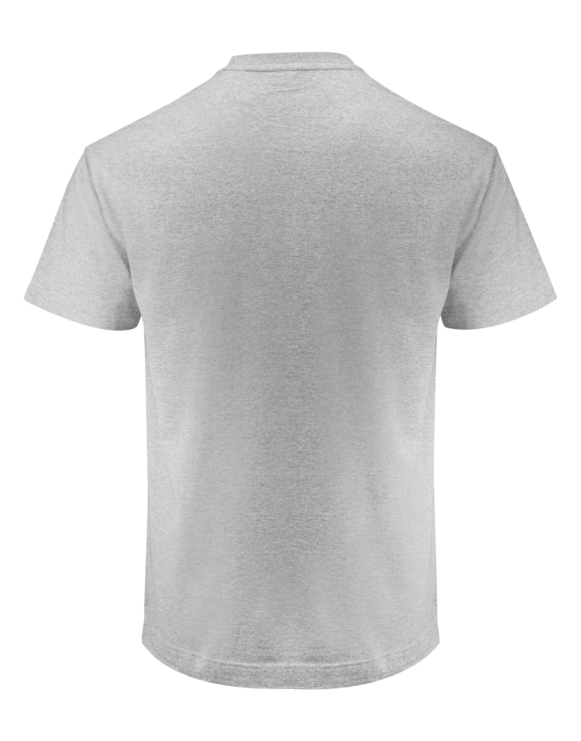 HAR2134019 Grey Melange Devons Pocket Unisex T-Shirt
